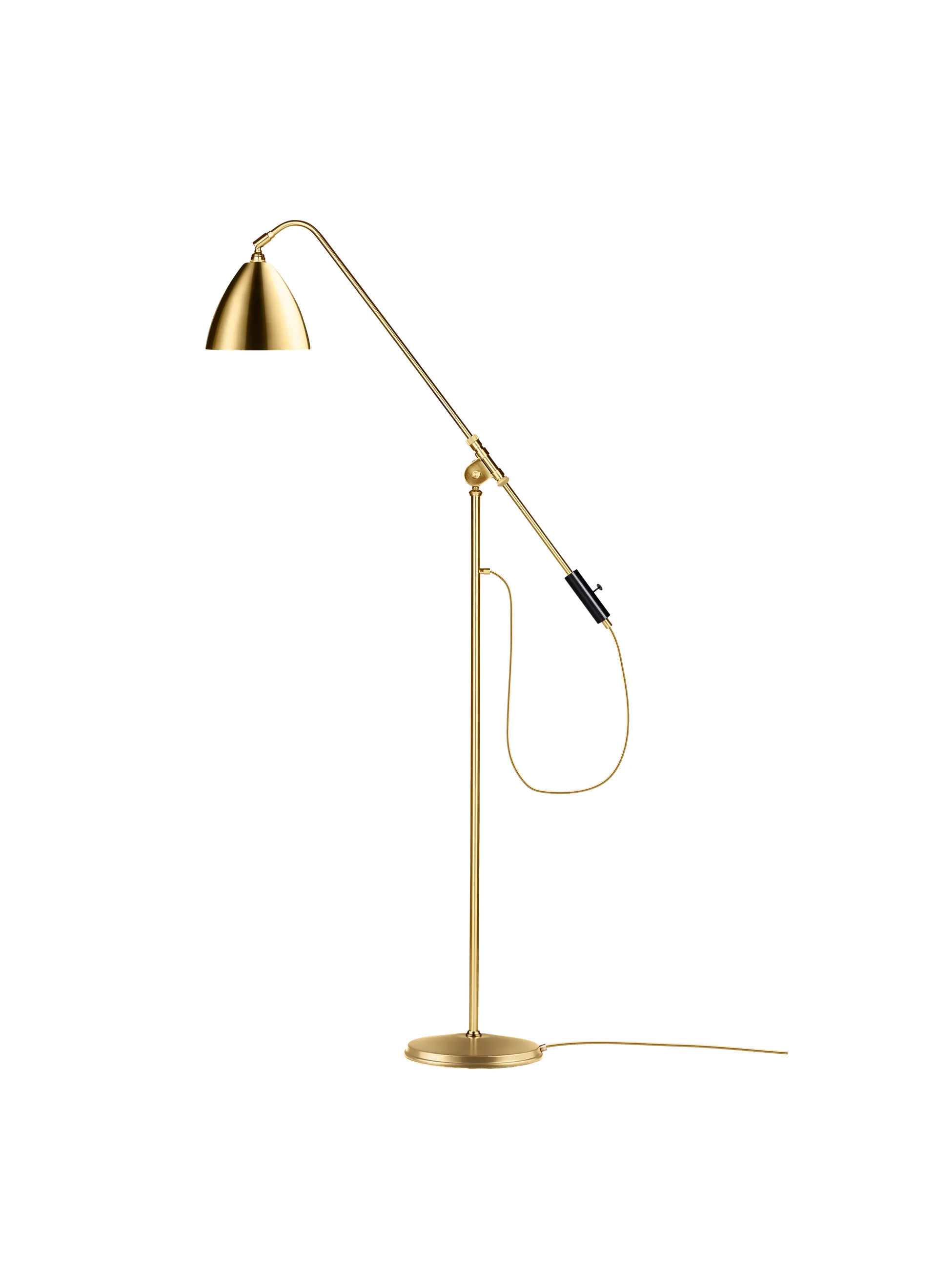 GUBI Bestlite BL4 Floor Lamp (Shiny Brass, Brass, UK)