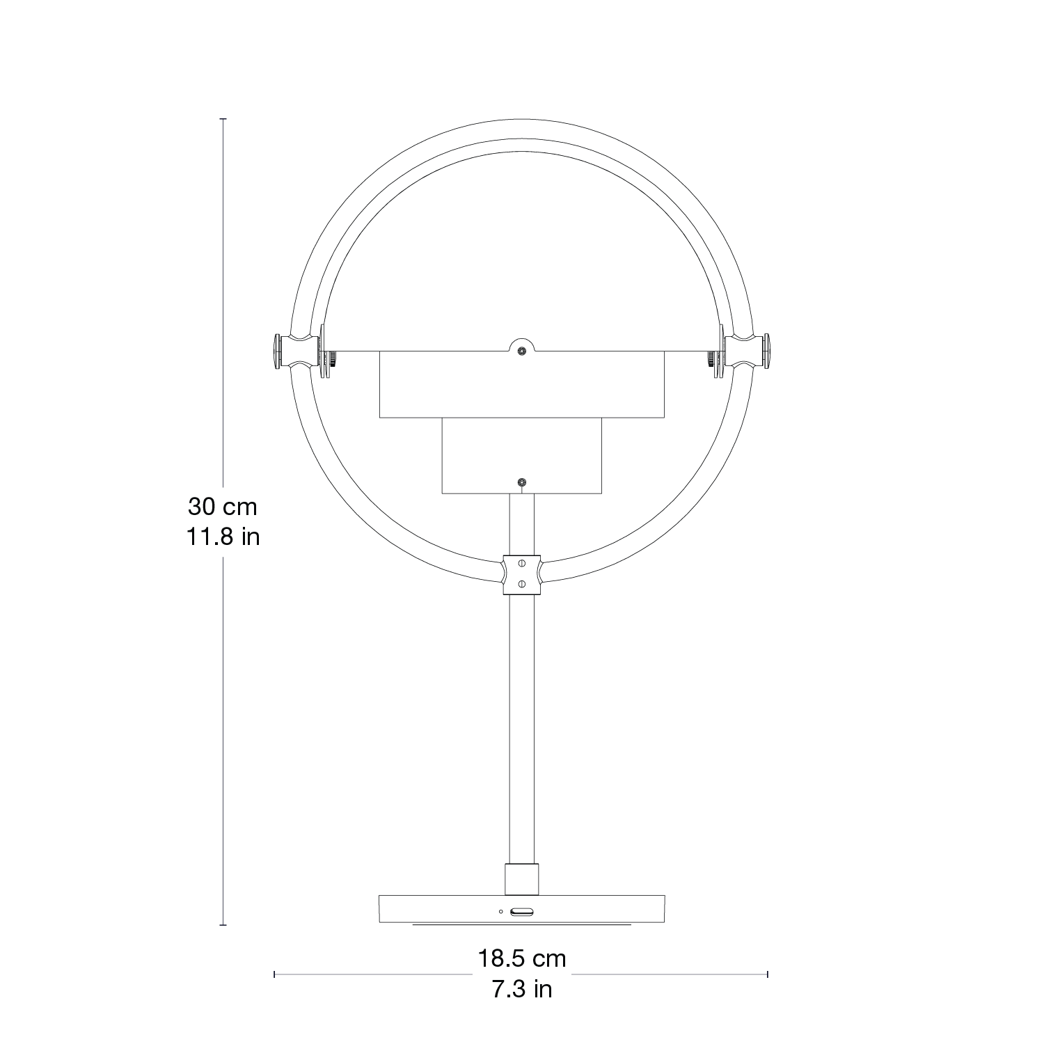 Multi-Lite Portable Lamp
