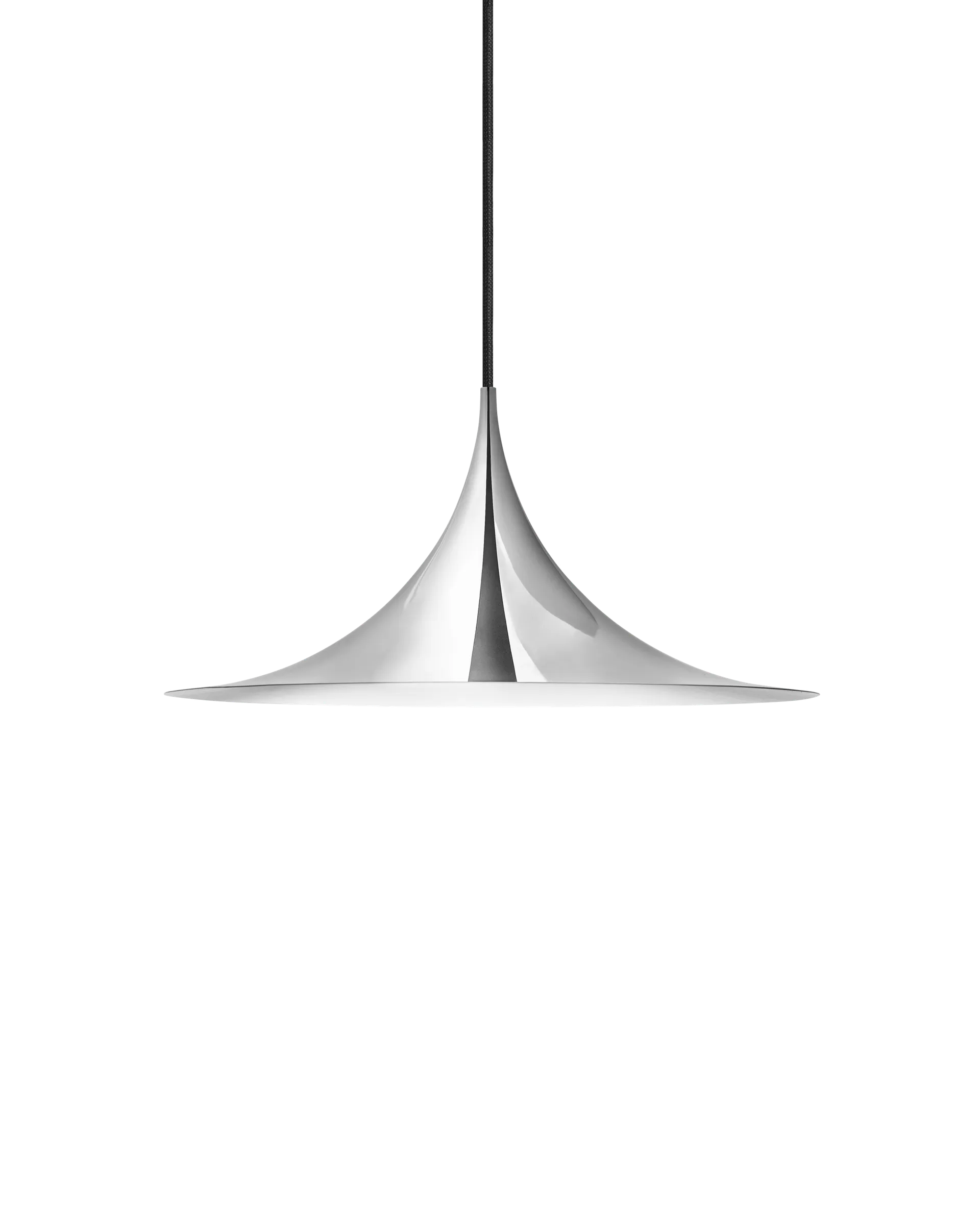 GUBI Semi Pendant (Chrome, Ø60 x 30 cm, EU)