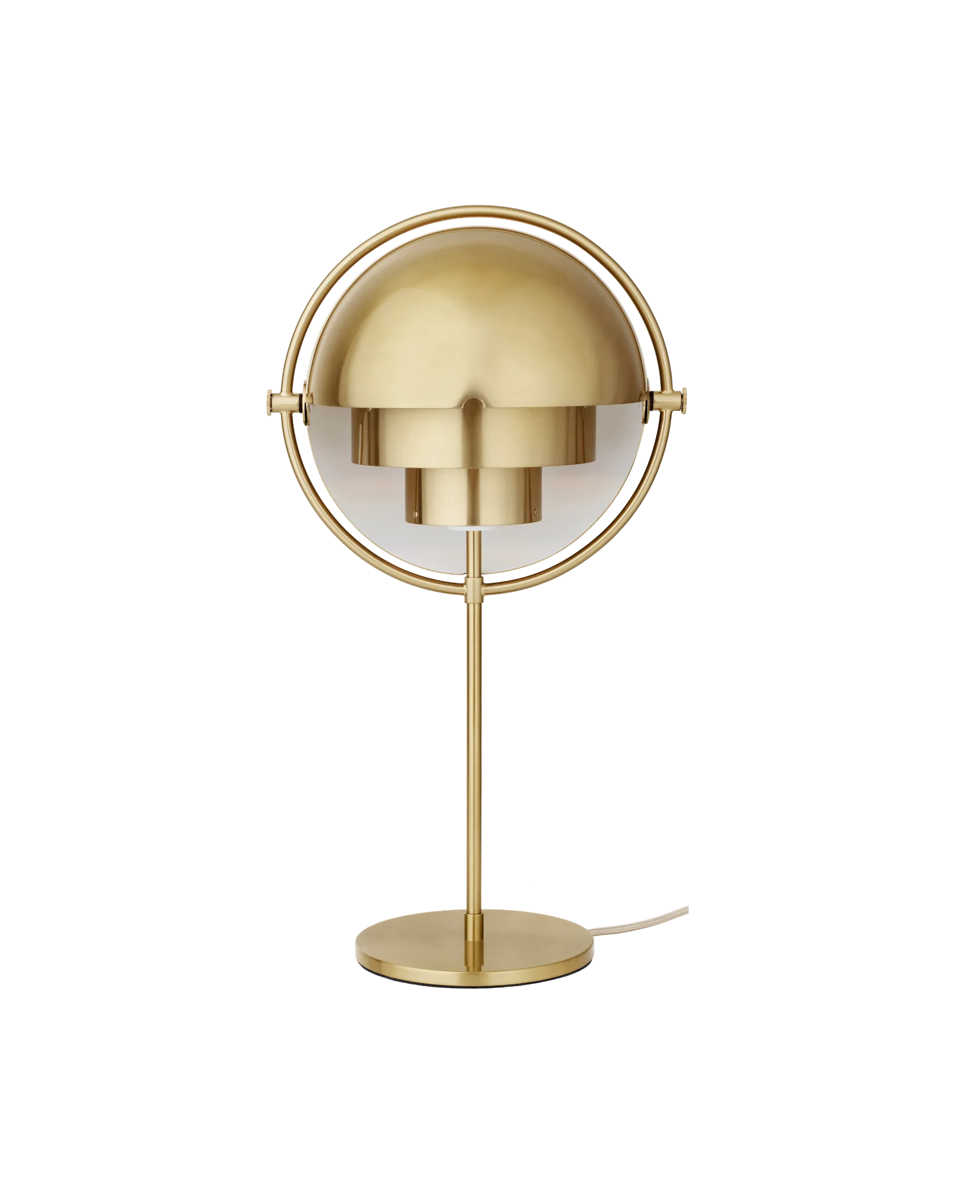GUBI Multi-Lite Table Lamp (Shiny Brass, Brass, UK)