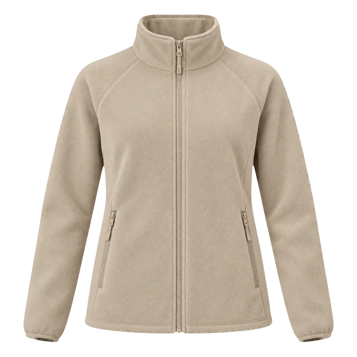 Trail Zip Fleece — Beige