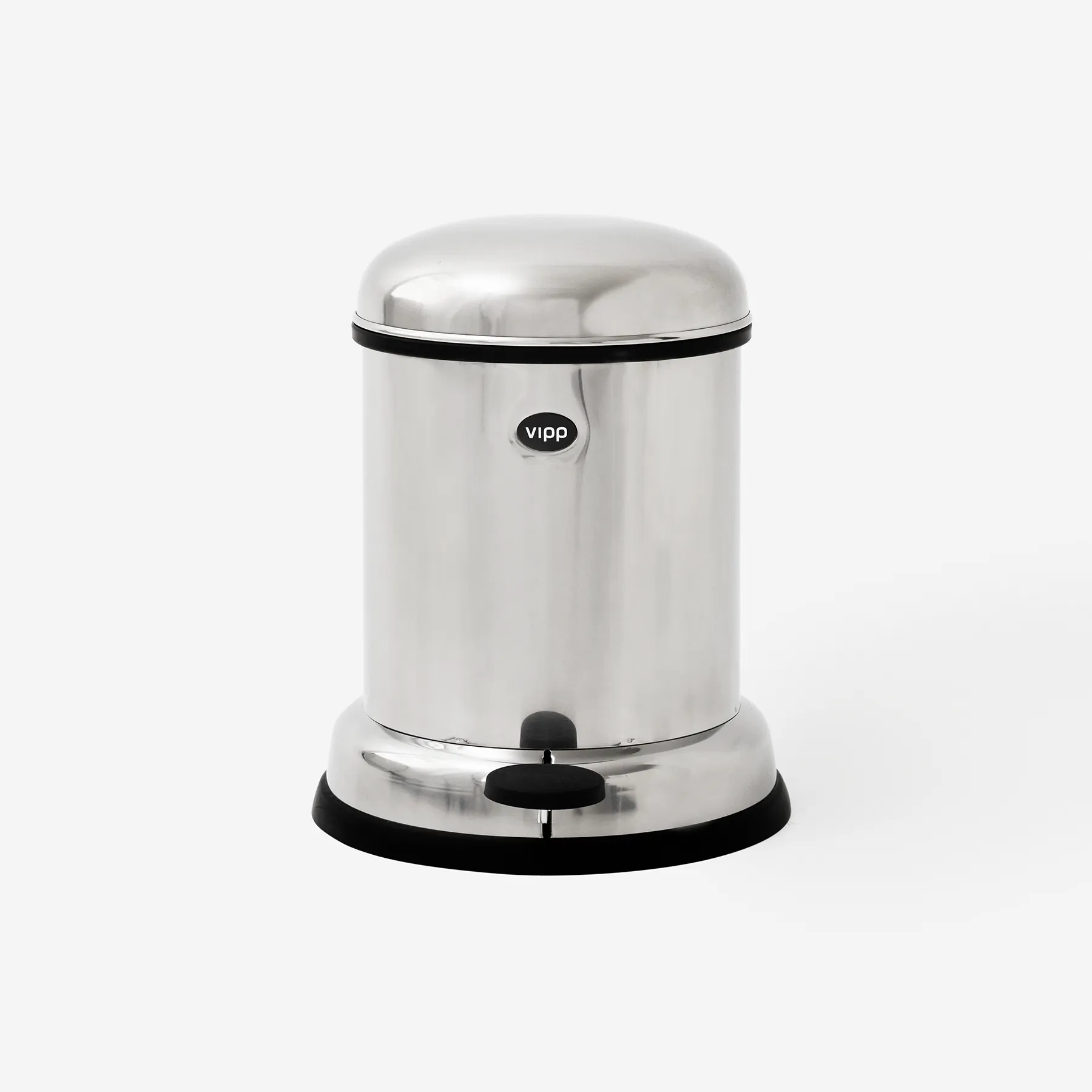 Vipp Pedal Bin 8 L / 2 Gal, Stainless steel