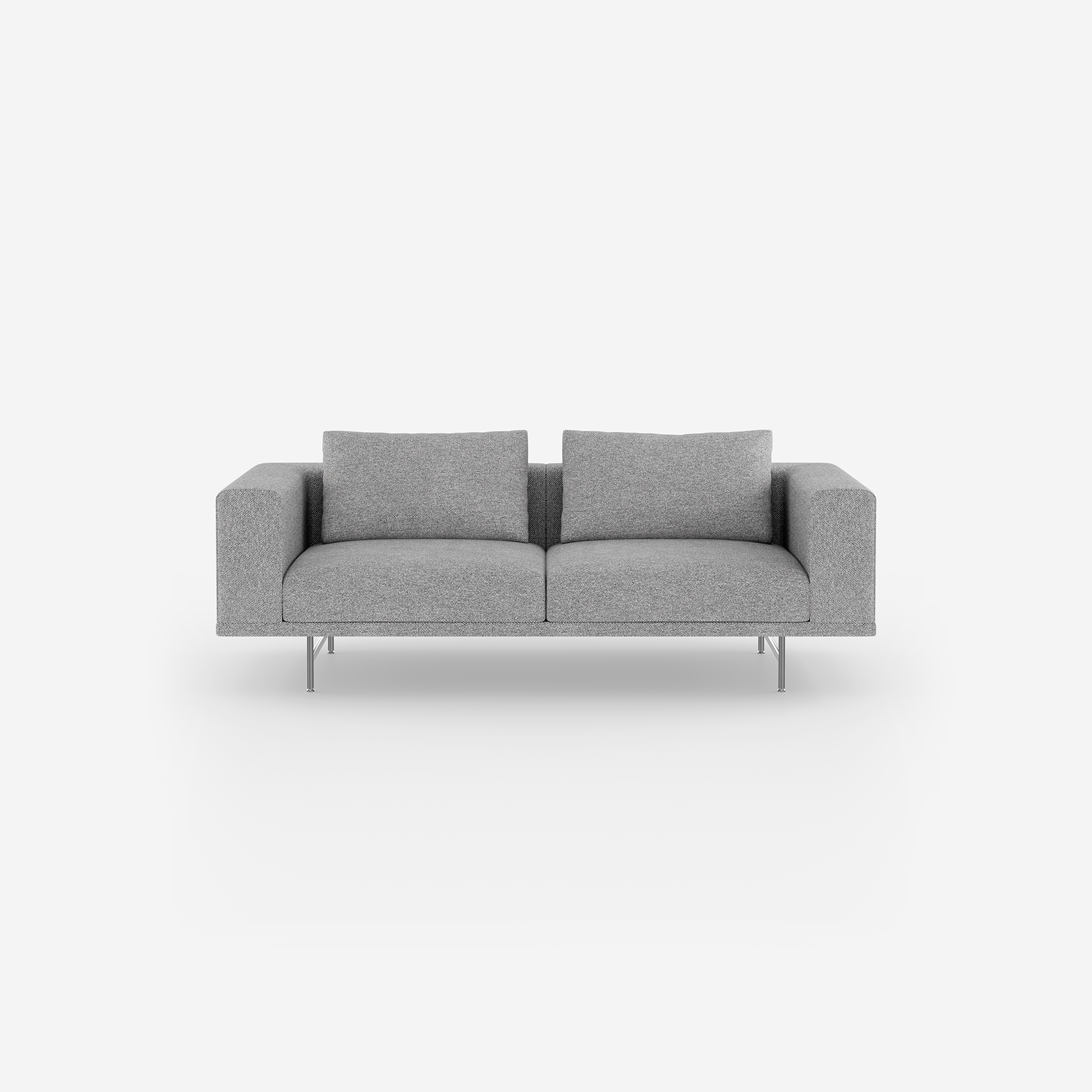 Vipp Loft Sofa | 2-seater - vipp610 - Brook, Stainless Steel