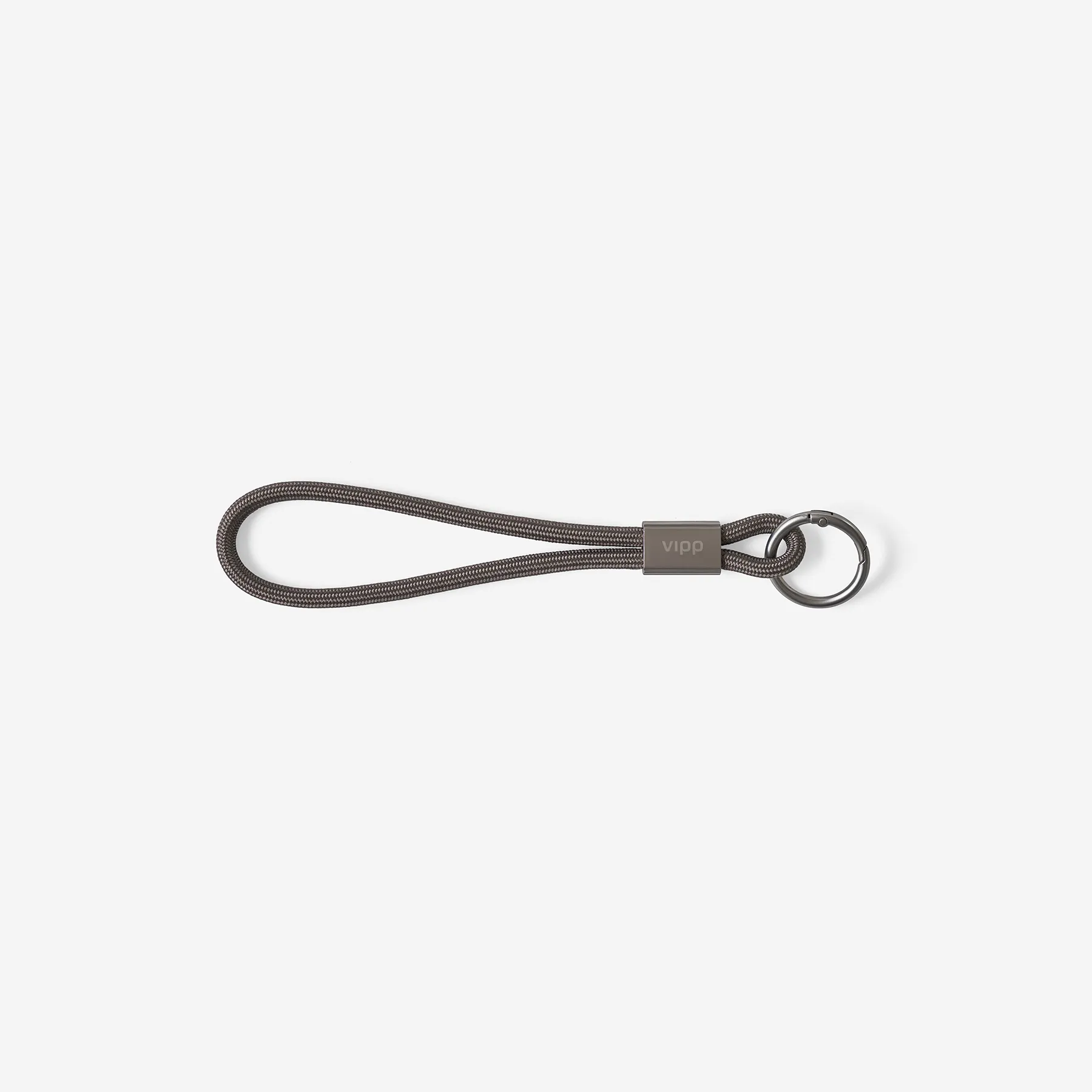 Vipp Key Strap, Tunnel, grey, 18 cm
