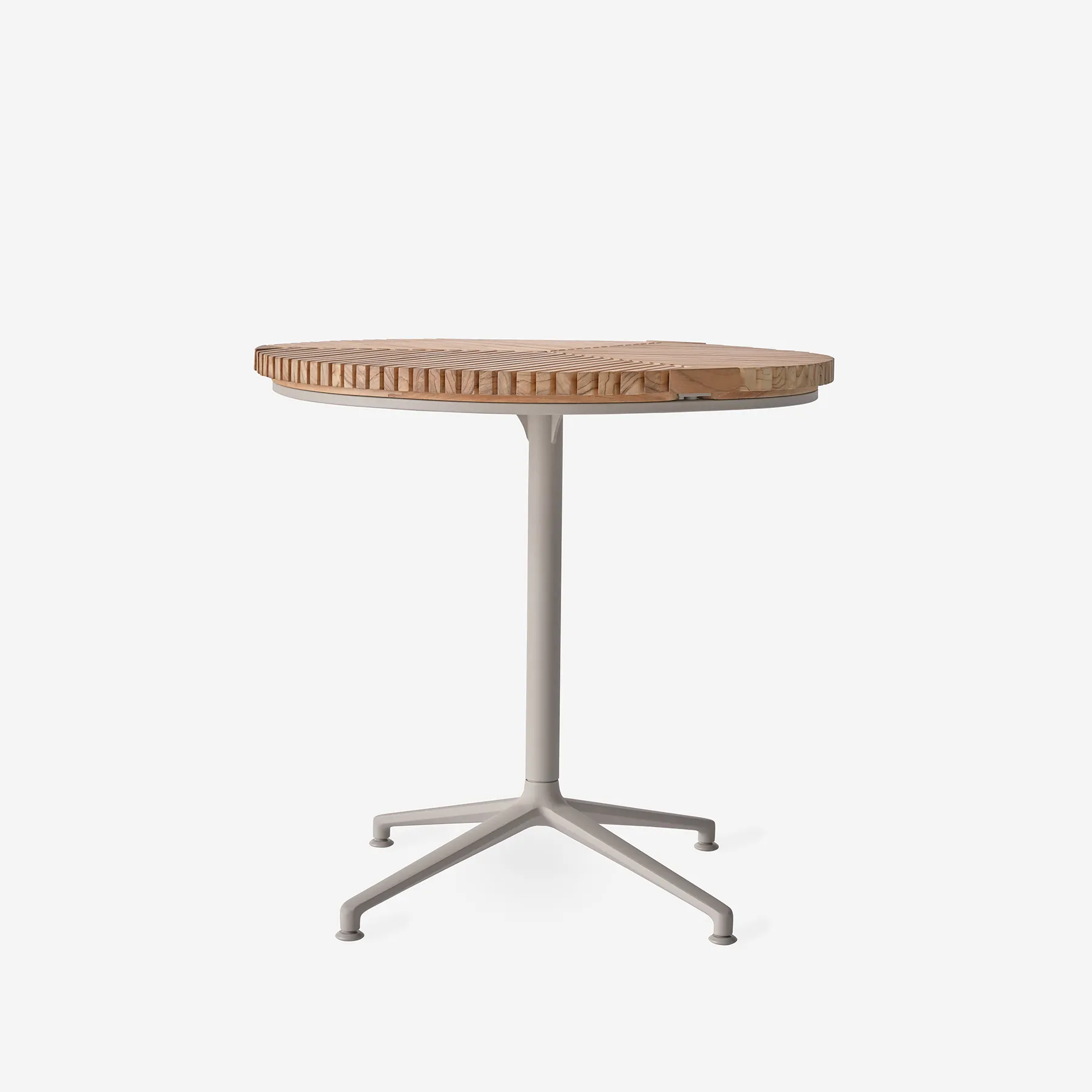 Vipp Open-Air Café Table - vipp717 - Teak, Light Grey