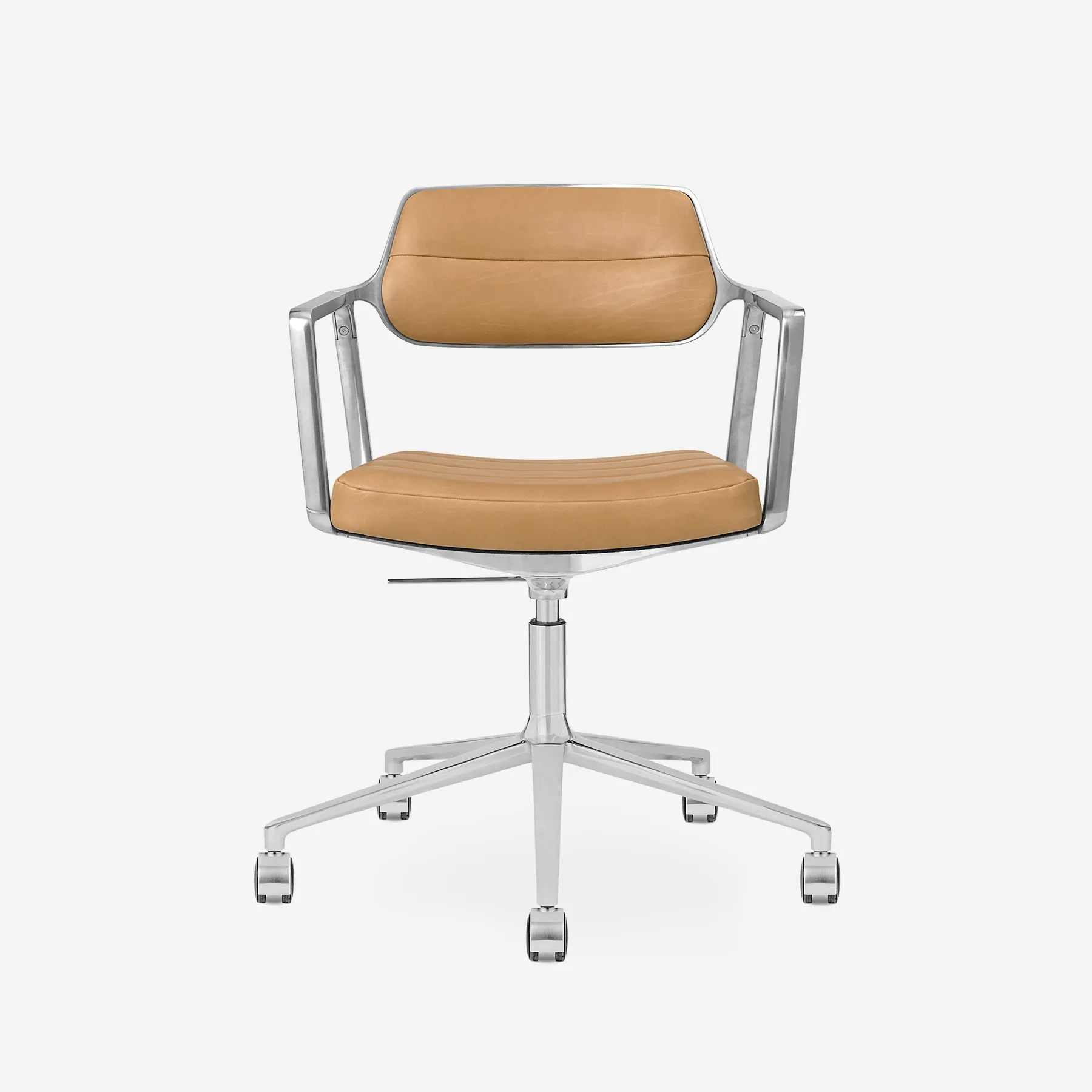 Vipp Swivel Chair | 453+ - vipp453+ - Camel, Castors