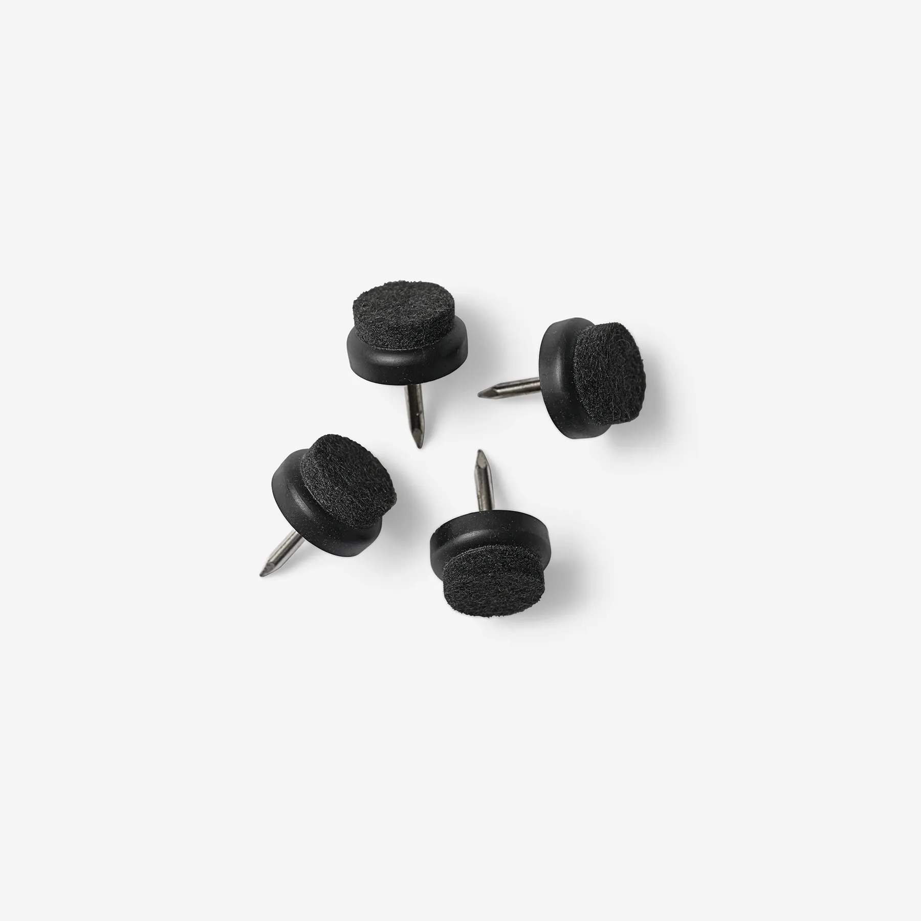 Vipp Felt Glider Set, Cabin and Lodge | Spare Part, Dark Oak