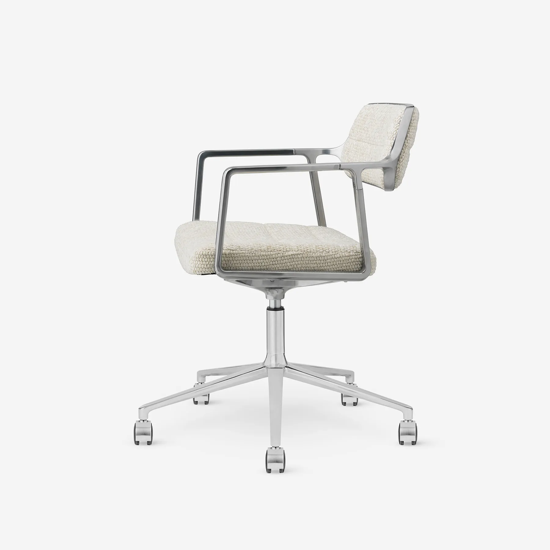 Vipp Swivel Chair | 453+, Wavy, Castors