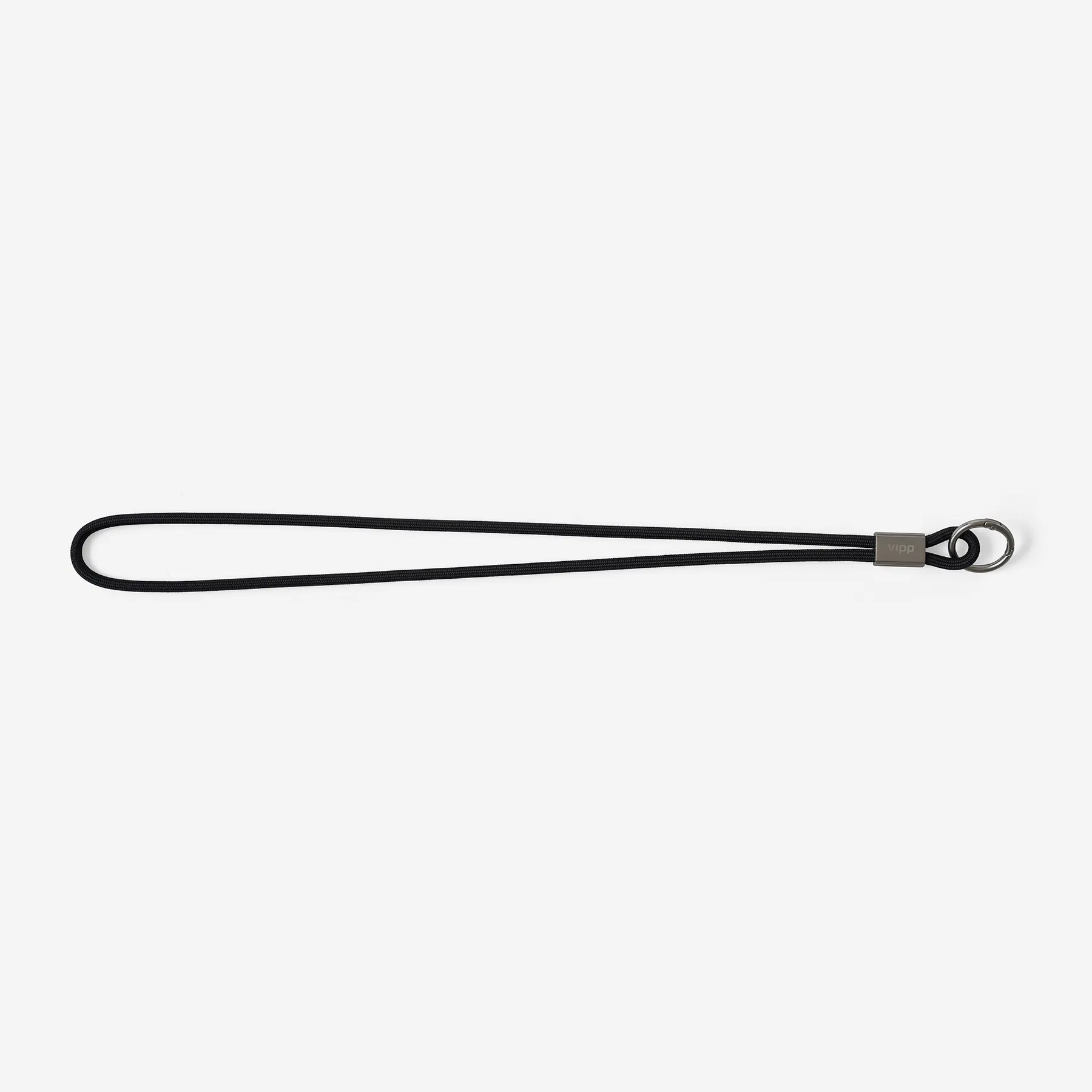 Vipp Key Strap, Loft, black/metal, 45 cm