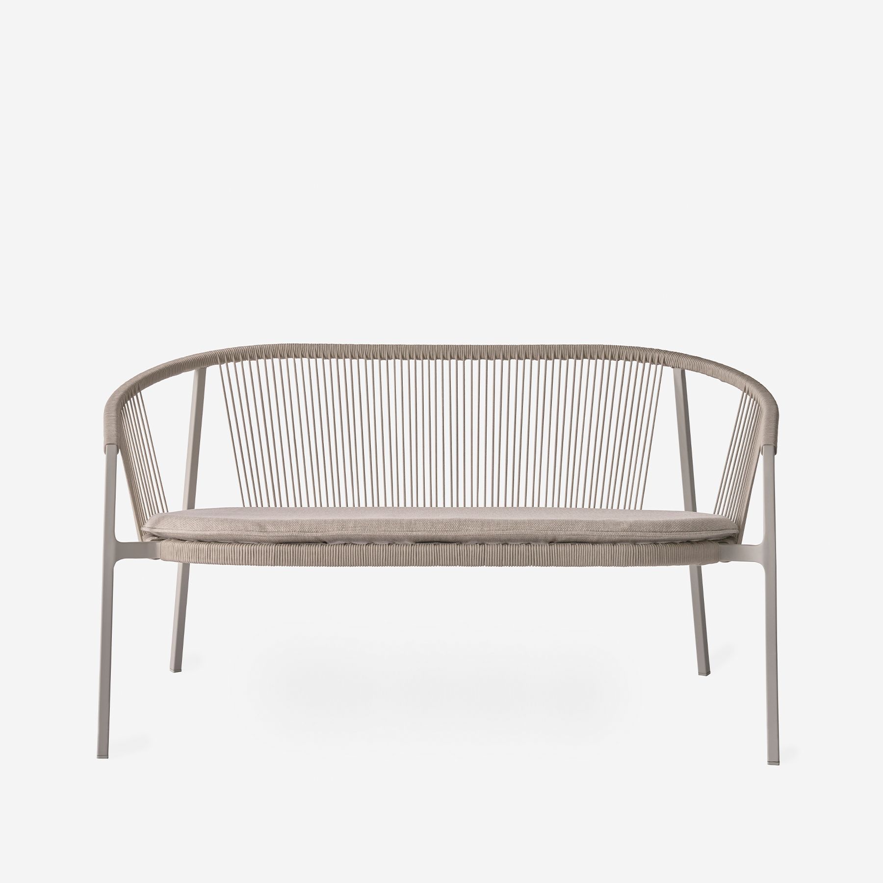Vipp Lagrasse Two-Seater - vipp721 - With seat cushion, Dune textile