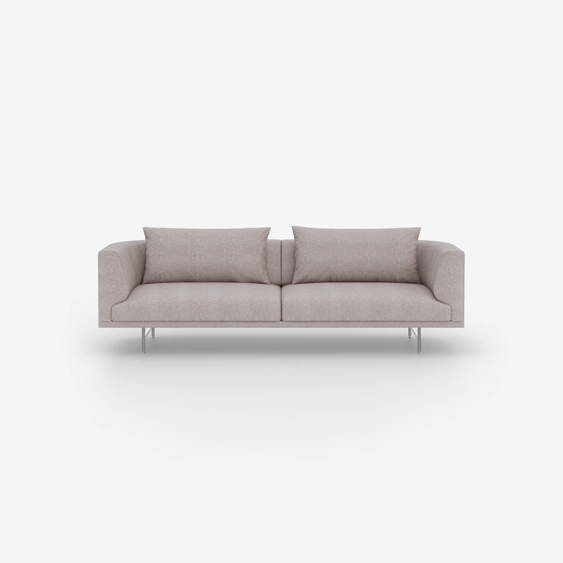 Vipp Chimney Sofa | 3-seater1, Chestnut, Stainless Steel