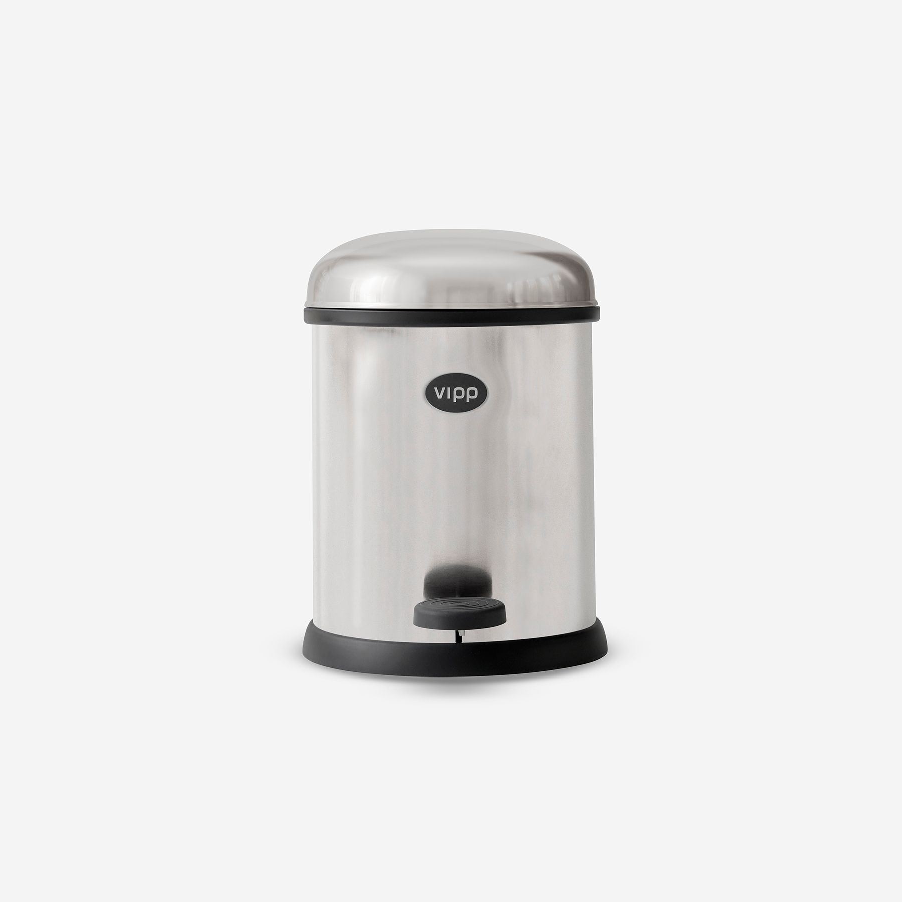Vipp Pedal Bin 3 L / 0.8 Gal - vipp12 - Stainless steel
