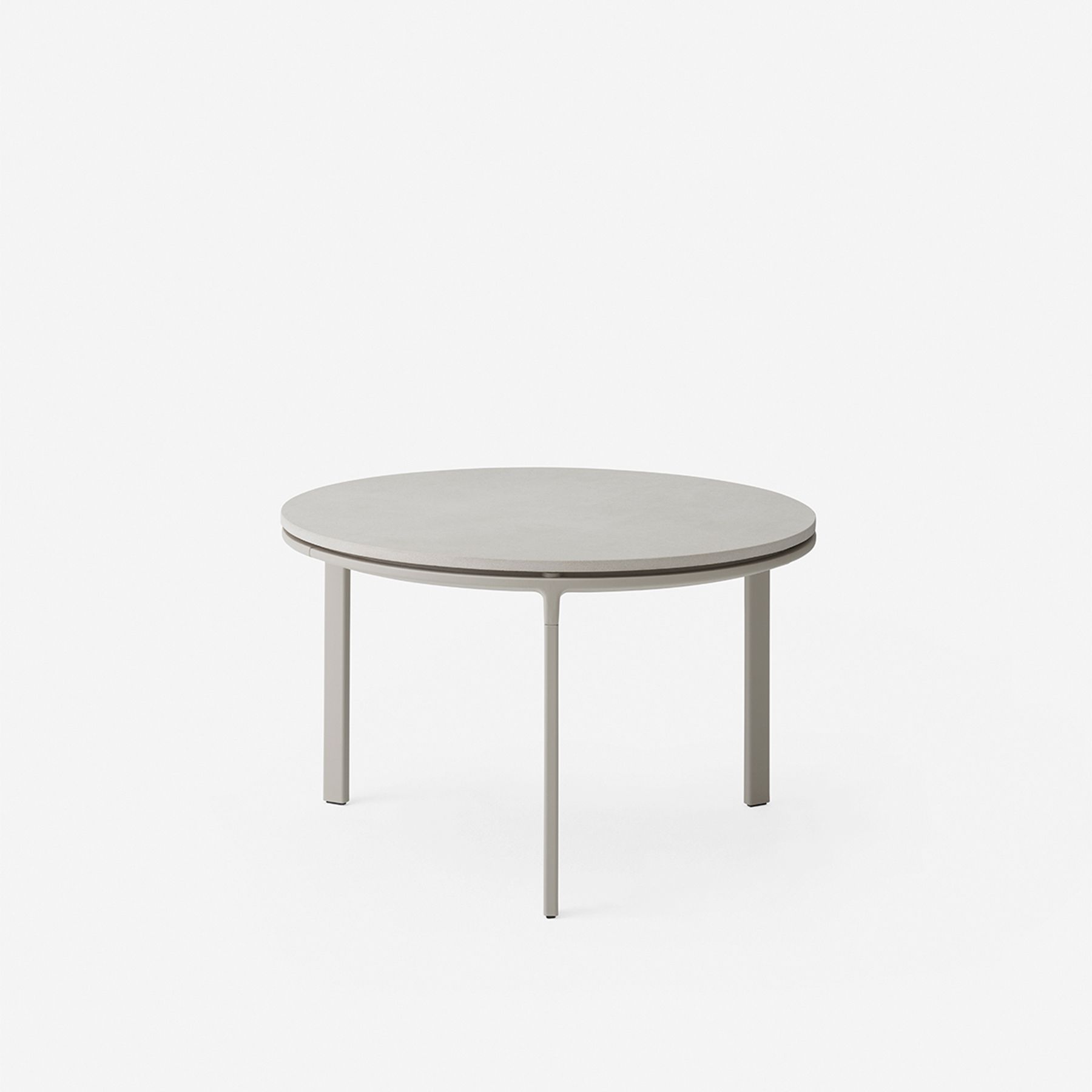 Vipp Open-Air Coffee Table - vipp714 - Ceramic, Light Grey