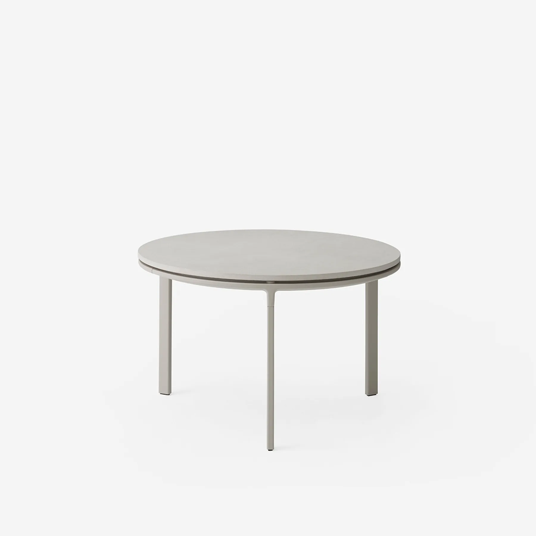 Vipp Open-Air Coffee Table - vipp714 - Ceramic, Light Grey