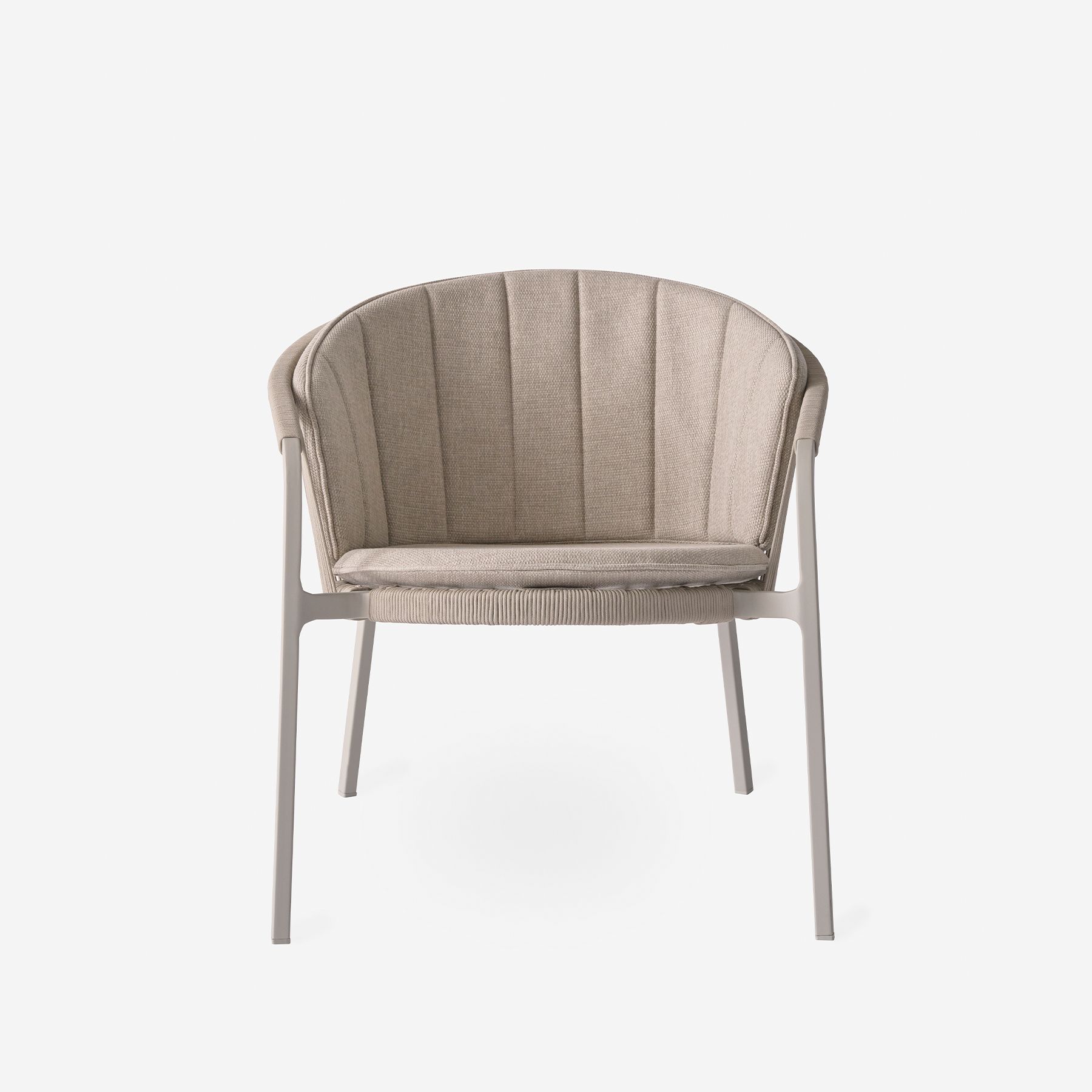 Vipp Lagrasse Lounge Chair - vipp712 - With cushions, Dune textile
