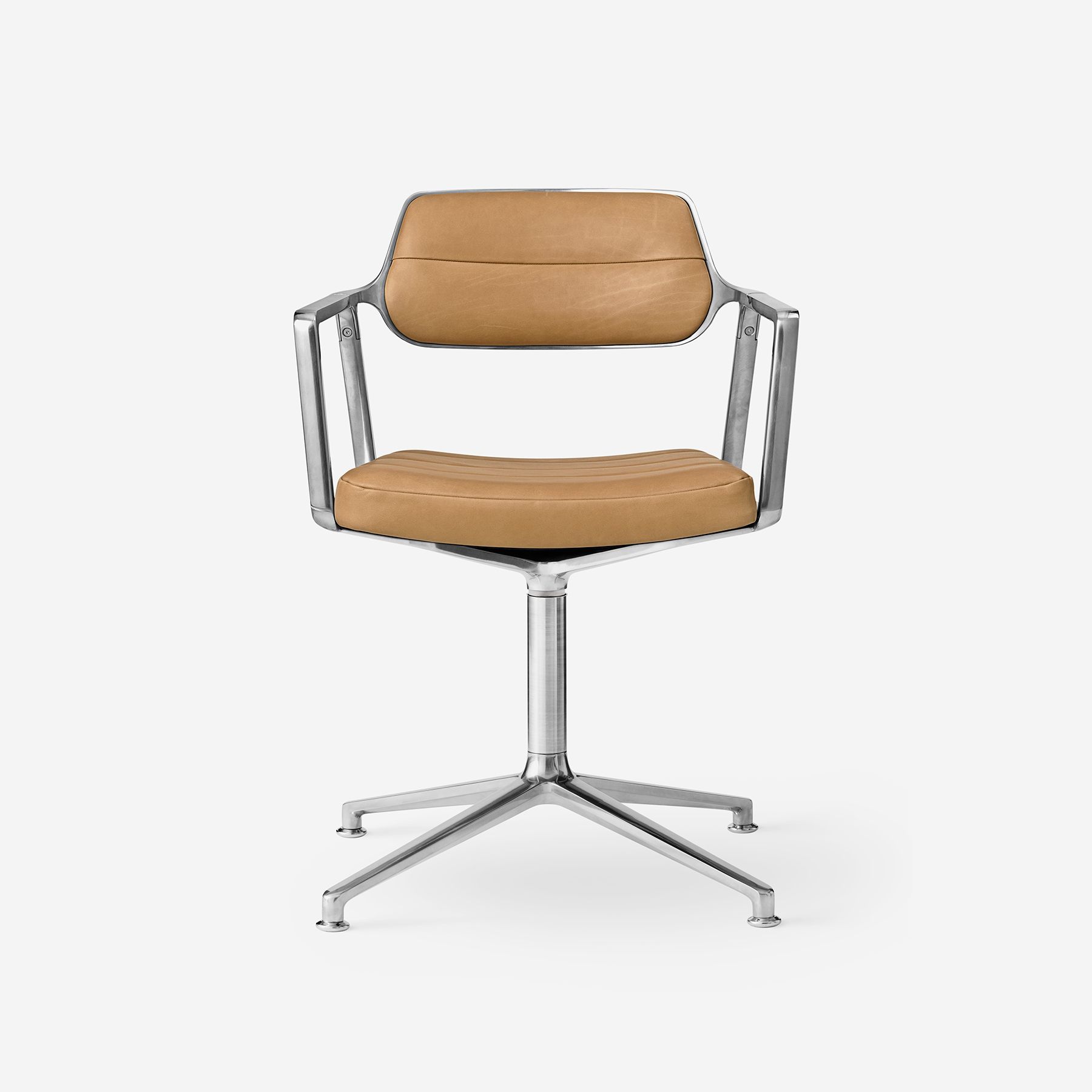 Vipp Swivel Chair | 453 - vipp453 - Camel, Gliders