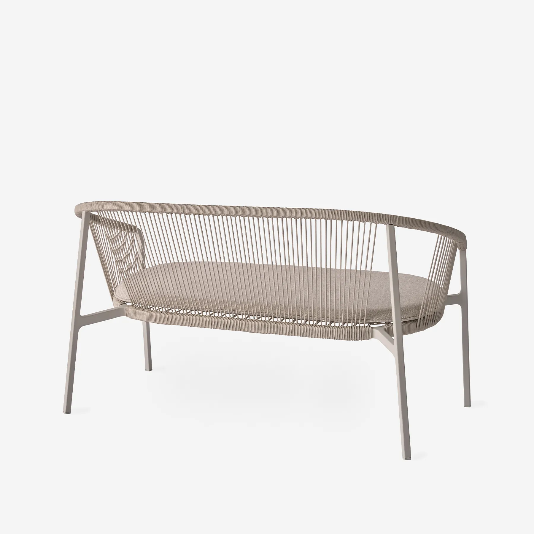 Vipp Lagrasse Two-Seater - vipp721 - With seat cushion, Dune textile