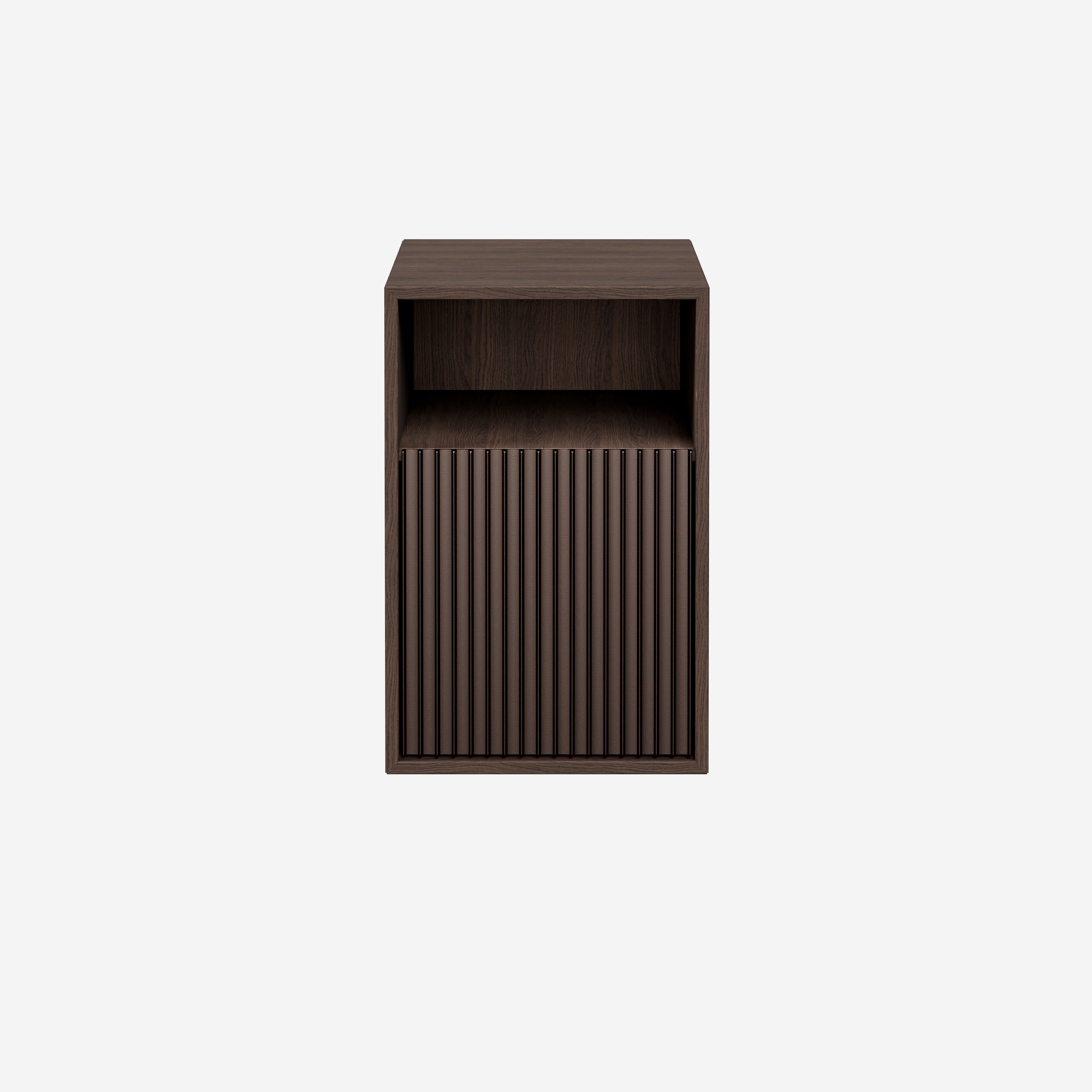 Vipp Bedside Table - vipp672 - Dark Oak, Wall