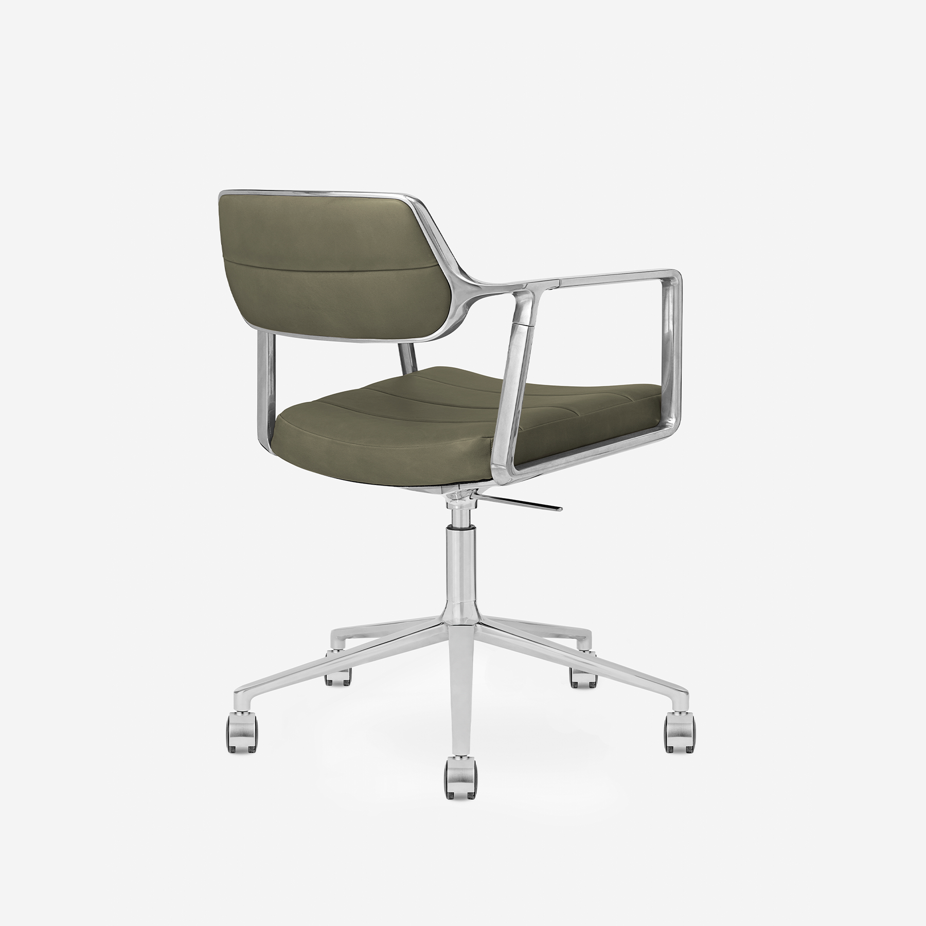 Vipp Swivel Chair | 453+ - vipp453+ - Bosco, Castors