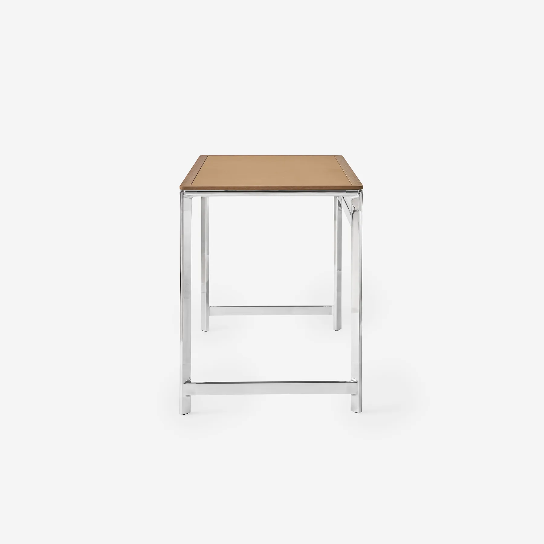 Vipp Studio Desk - vipp430 - Light oak w/camel leather