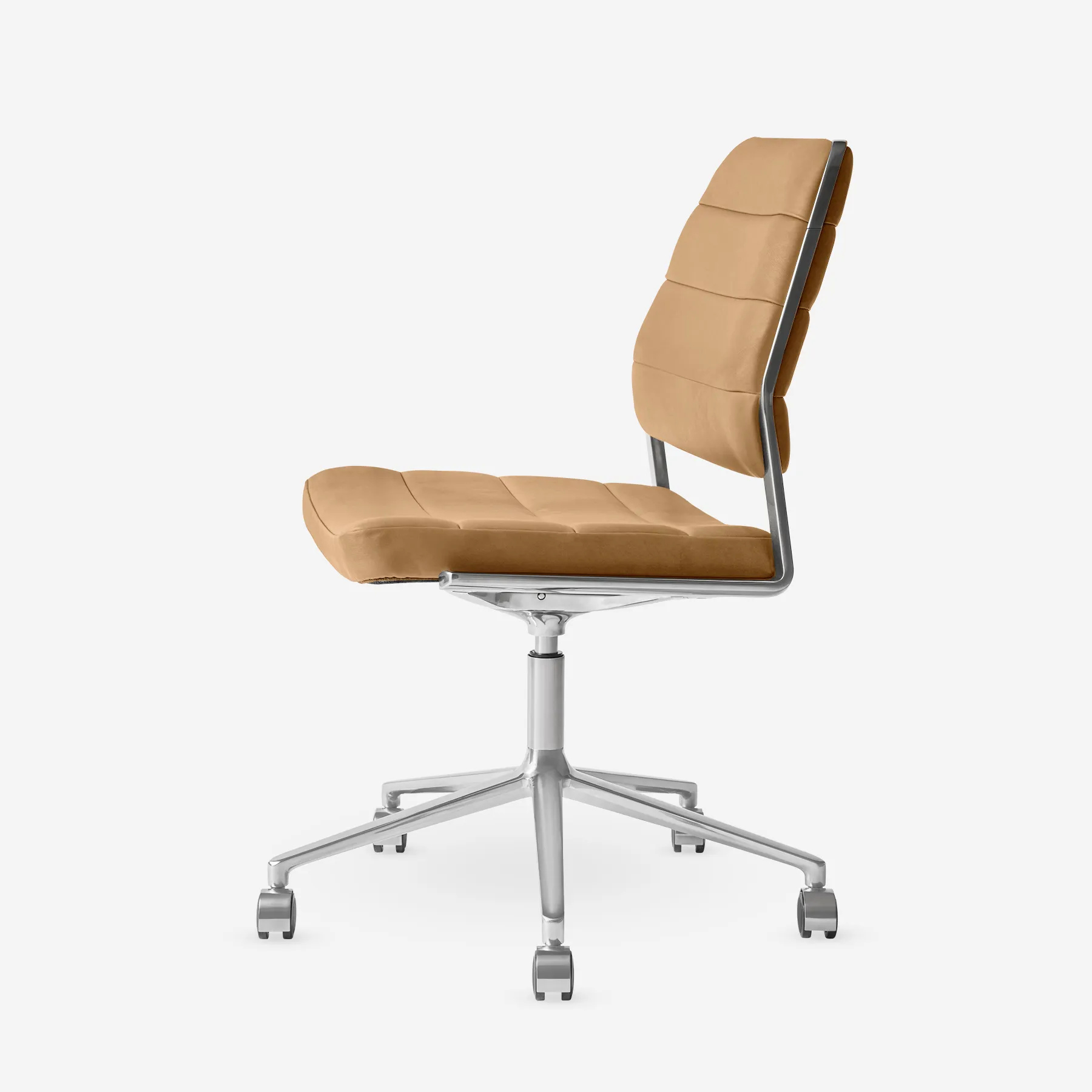 Vipp Swivel Chair | 454+, Camel, Castors
