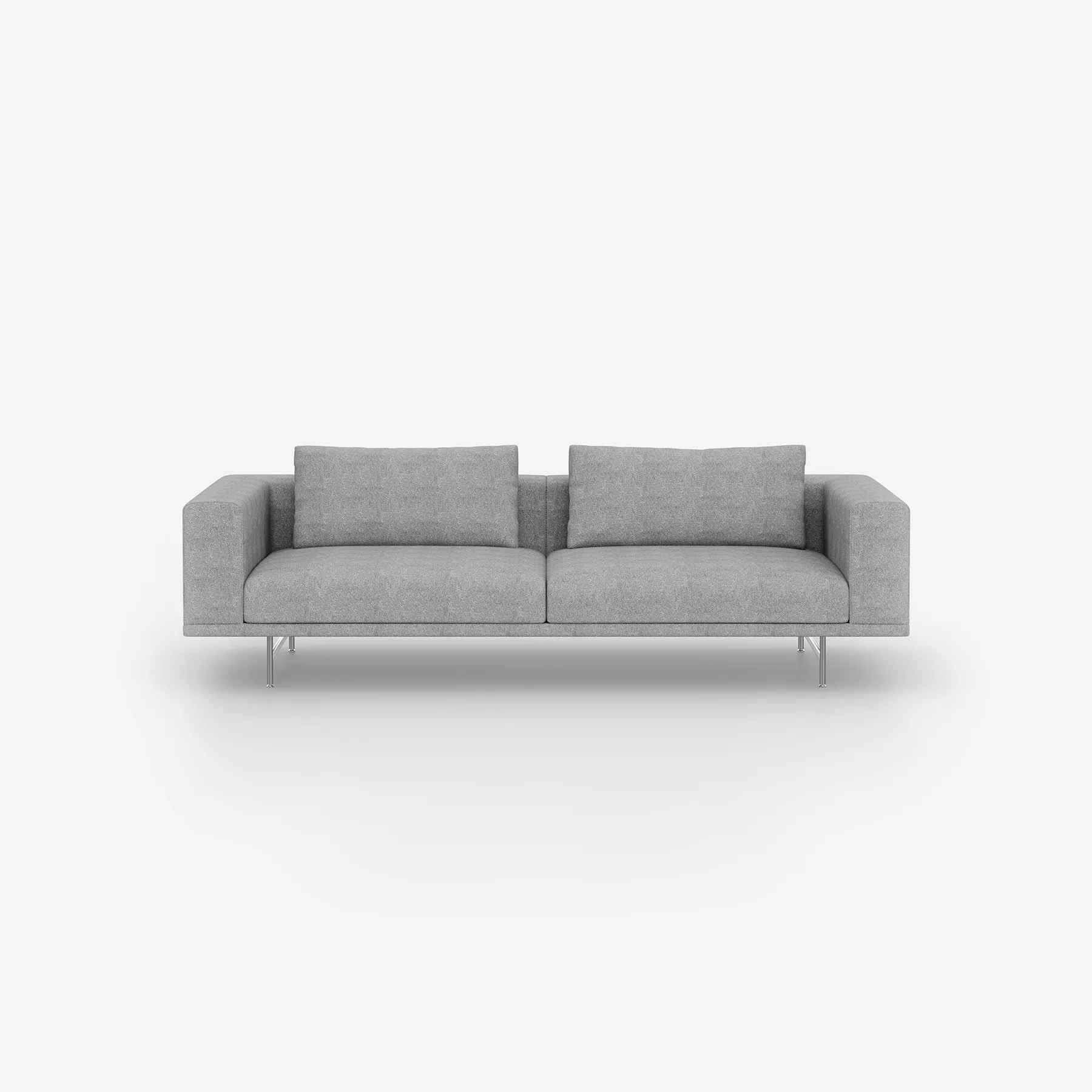 Vipp Loft Sofa | 3-seater1, Brook, Stainless Steel