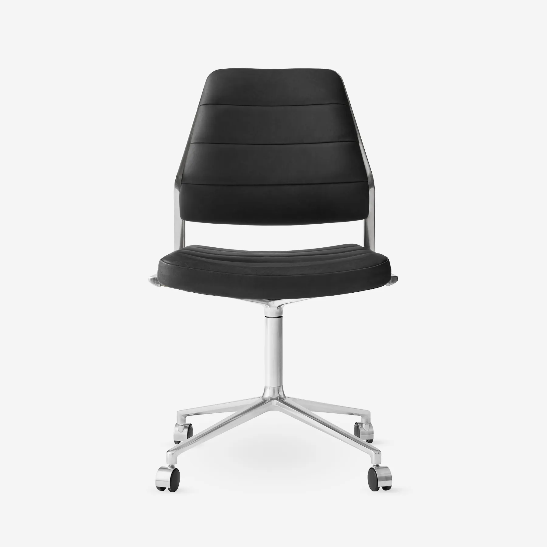 Vipp Swivel Chair | 454 - vipp454 - Black, Castors
