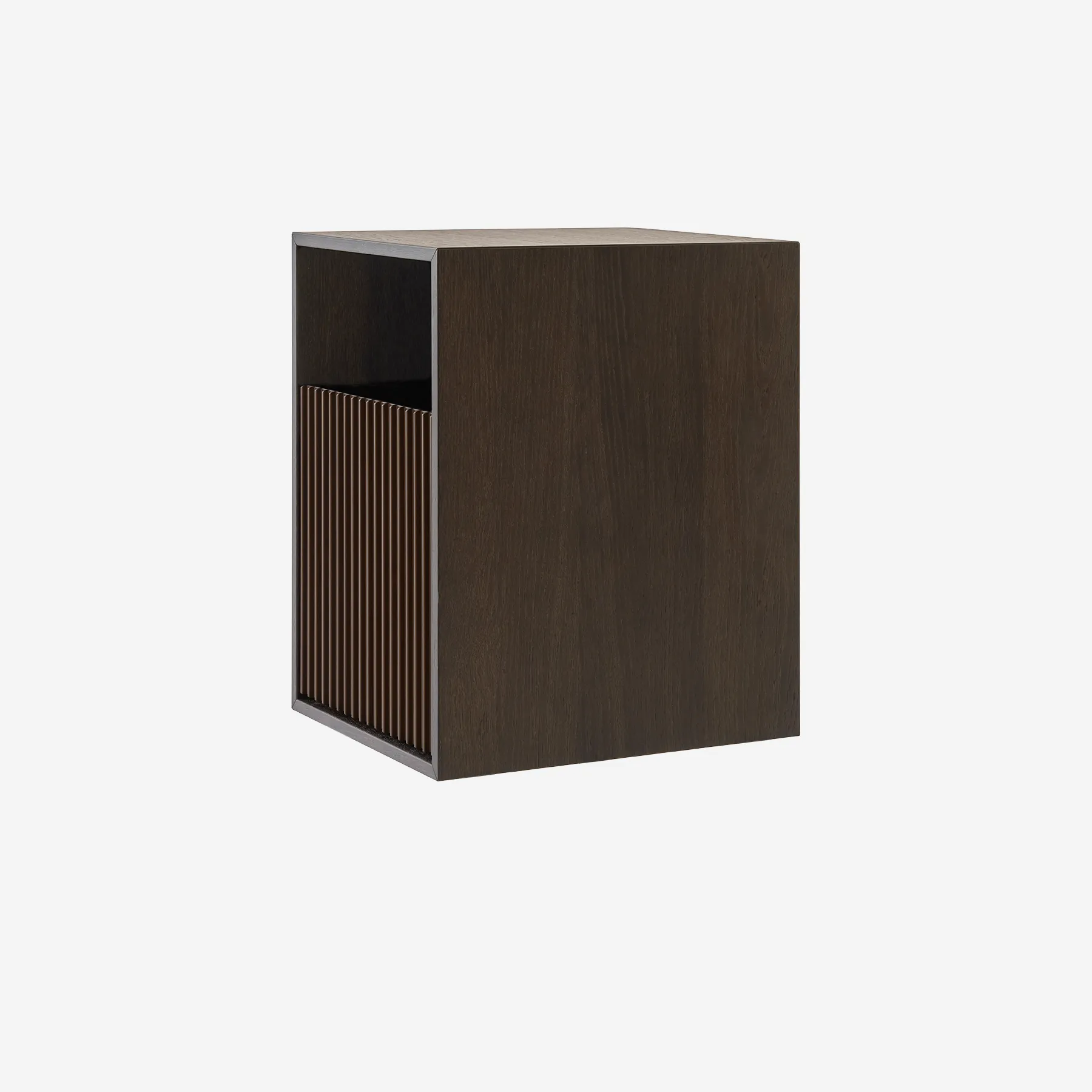 Vipp Bedside Table - vipp672 - Dark Oak, Wall