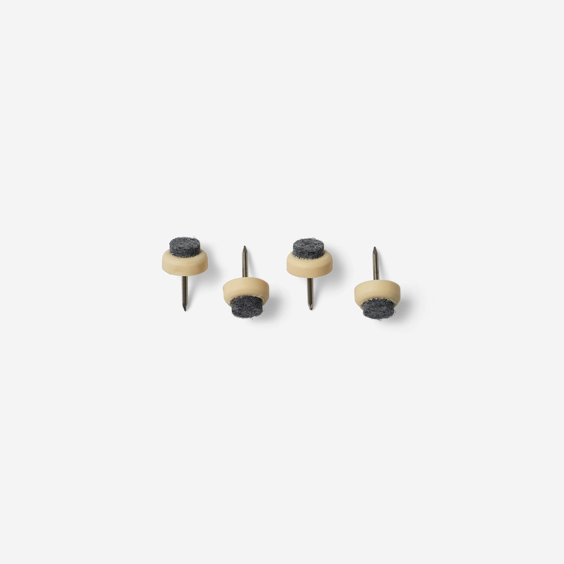 Vipp Felt Glider Set, Cabin and Lodge | Spare Part - vipp895 - Light Oak