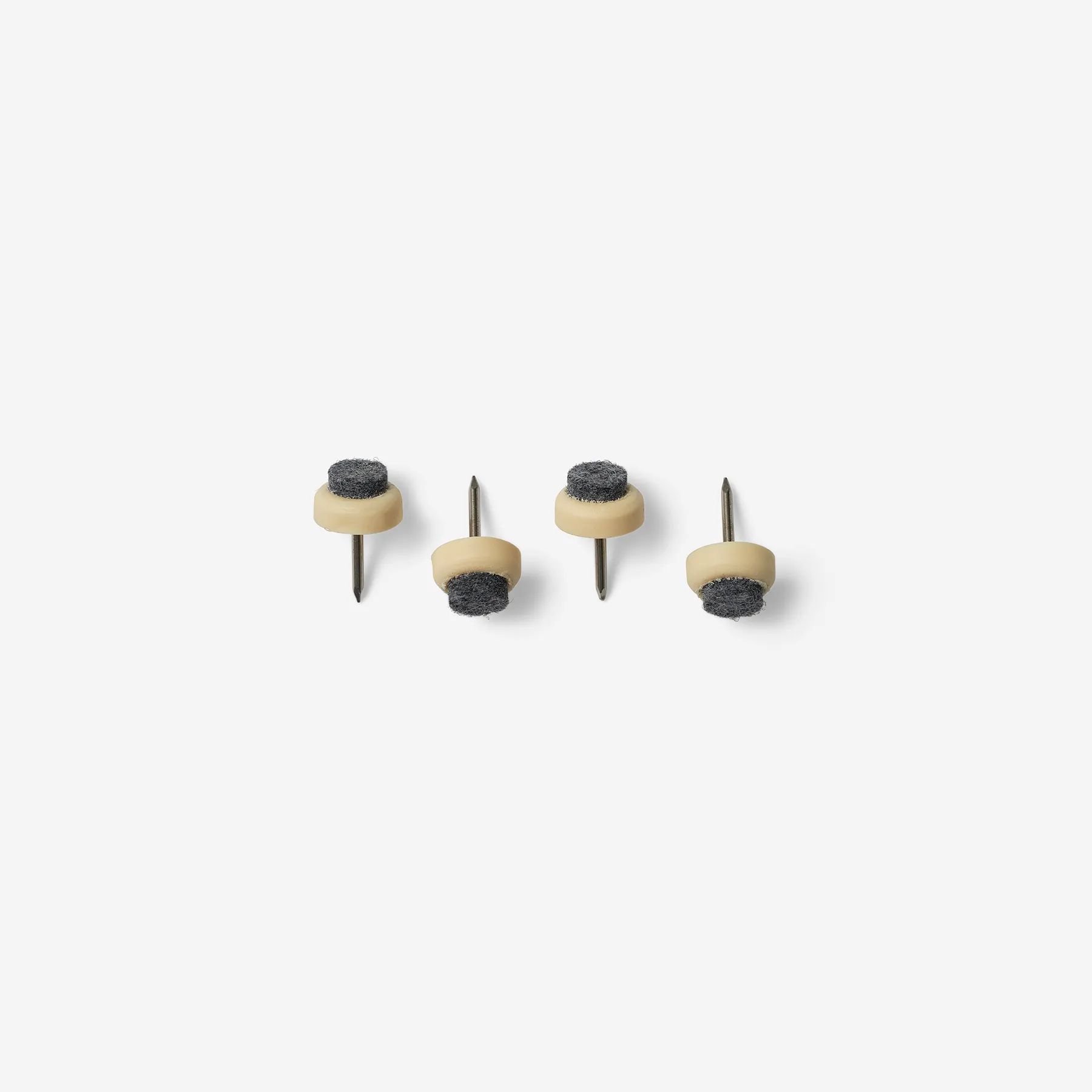 Vipp Felt Glider Set, Cabin and Lodge | Spare Part, Light Oak