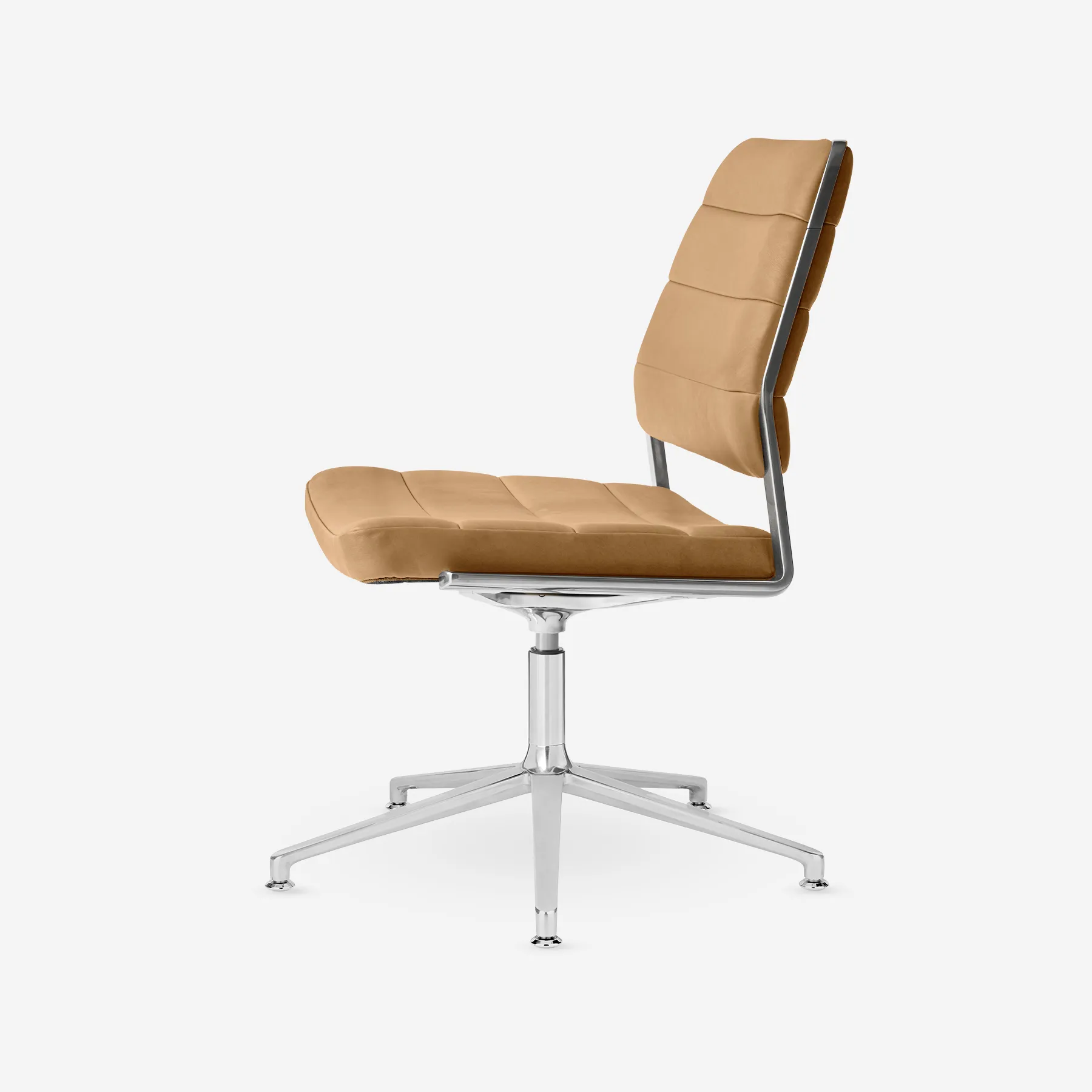 Vipp Swivel Chair | 454+, Camel, Gliders