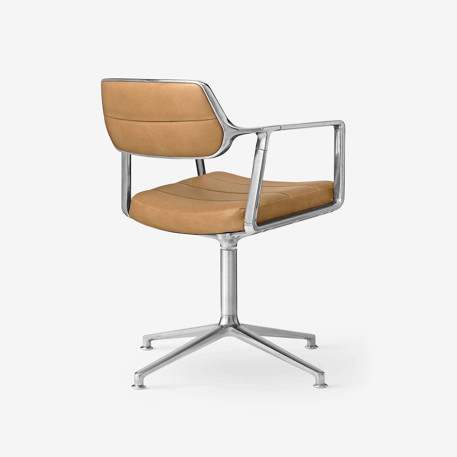 Vipp Swivel Chair | 453 - vipp453 - Camel, Gliders