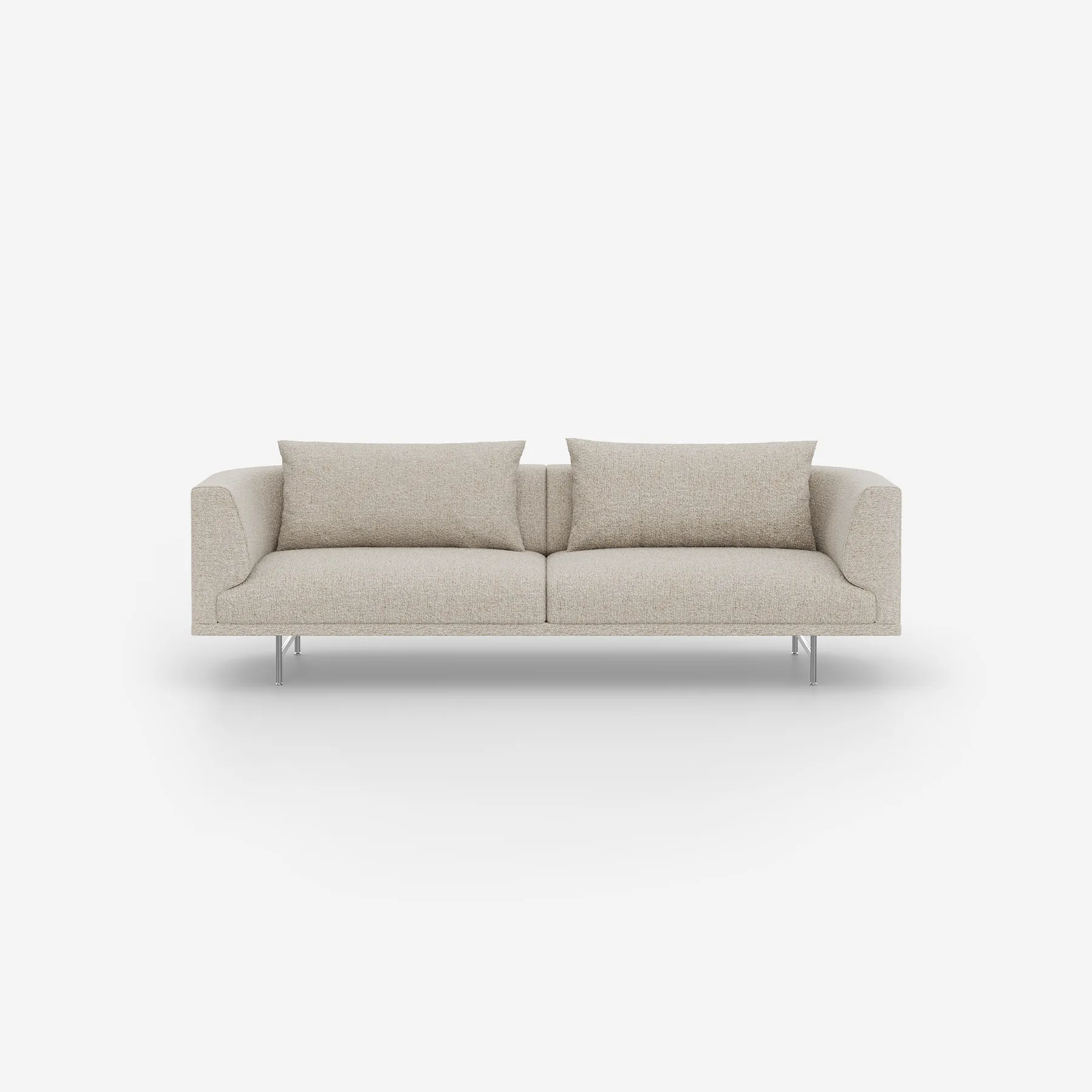 Vipp Chimney Sofa | 3-seater1, Mist, Stainless Steel