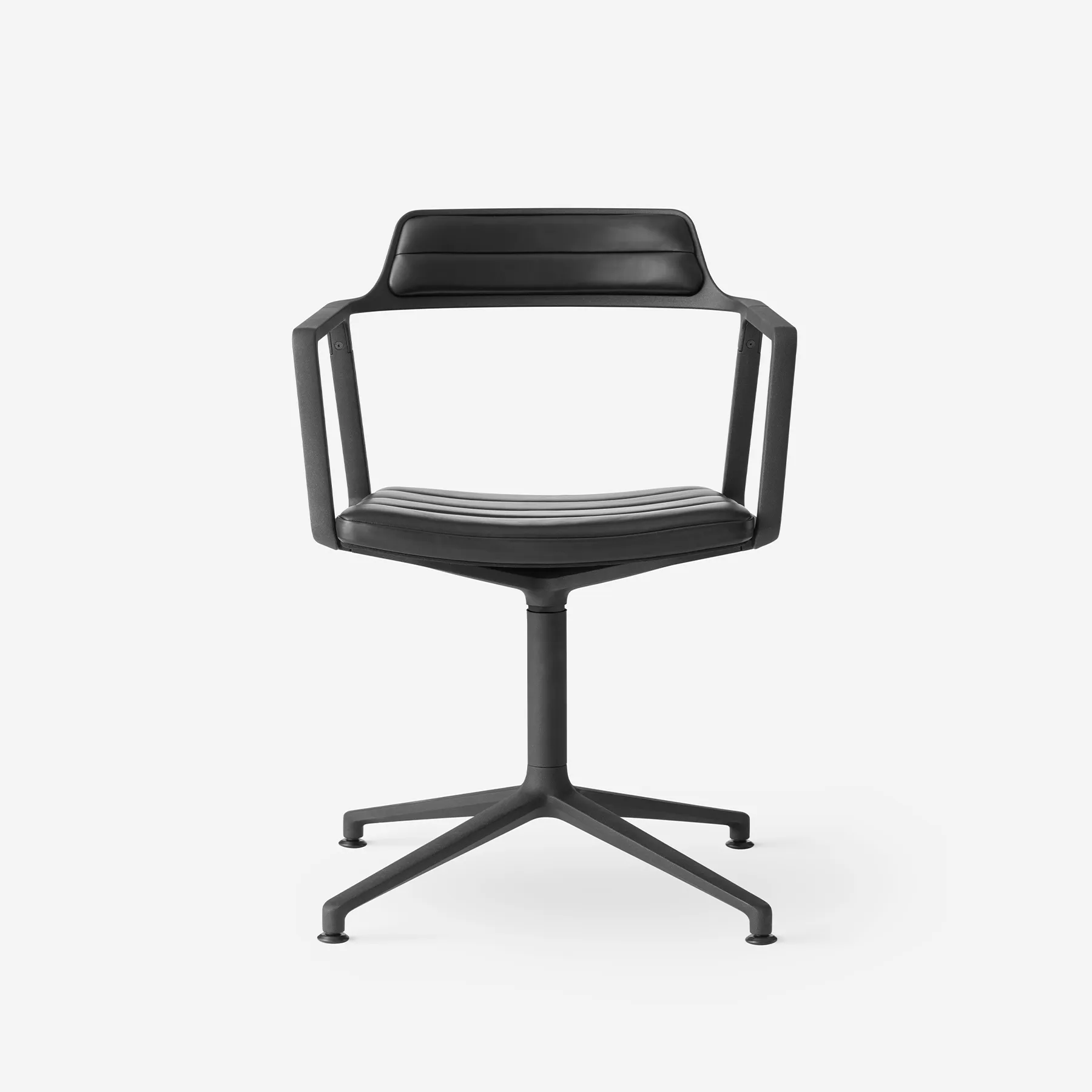 Vipp Swivel Chair | 452 - vipp452 - Black/Black frame, Gliders