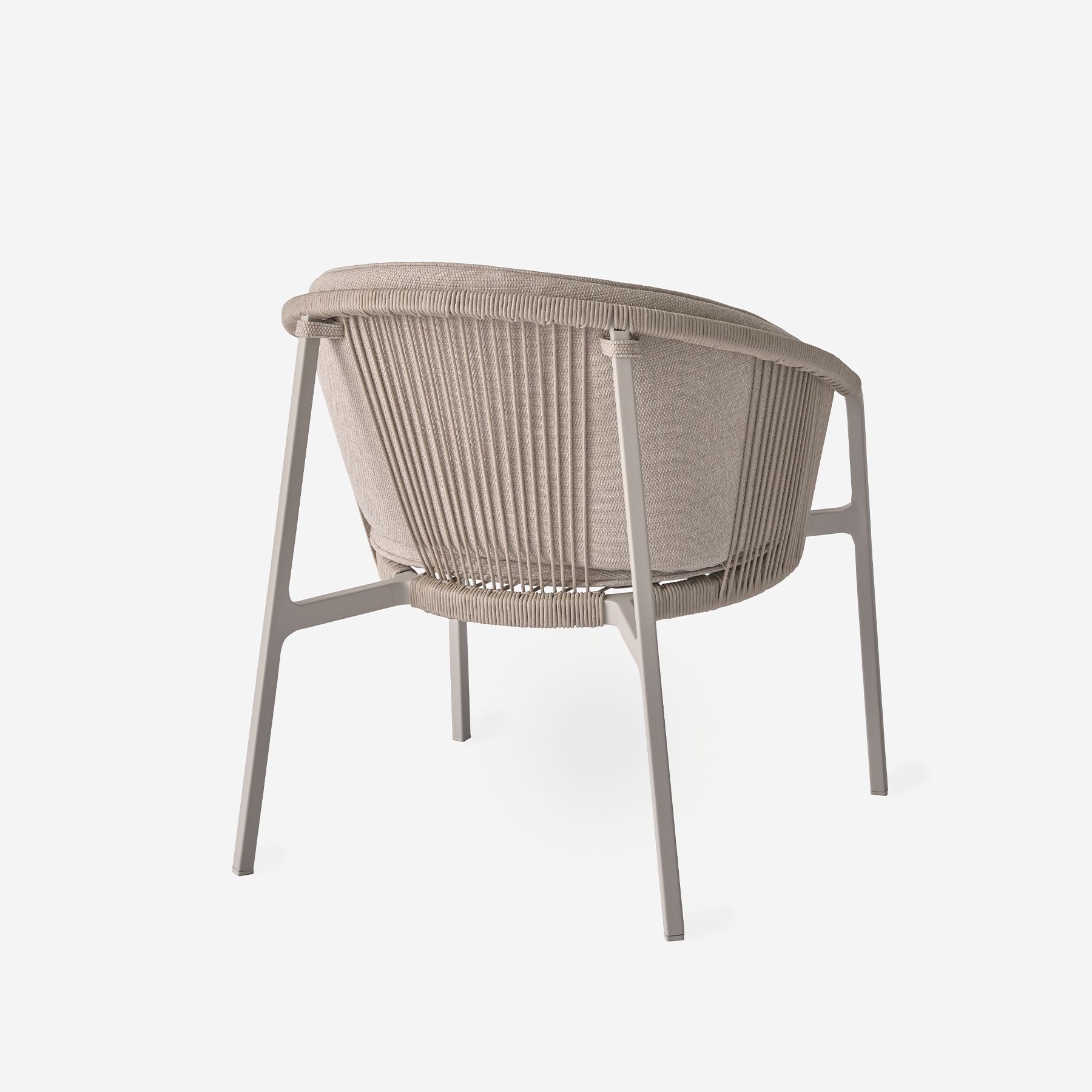 Vipp Lagrasse Lounge Chair - vipp712 - With cushions, Dune textile