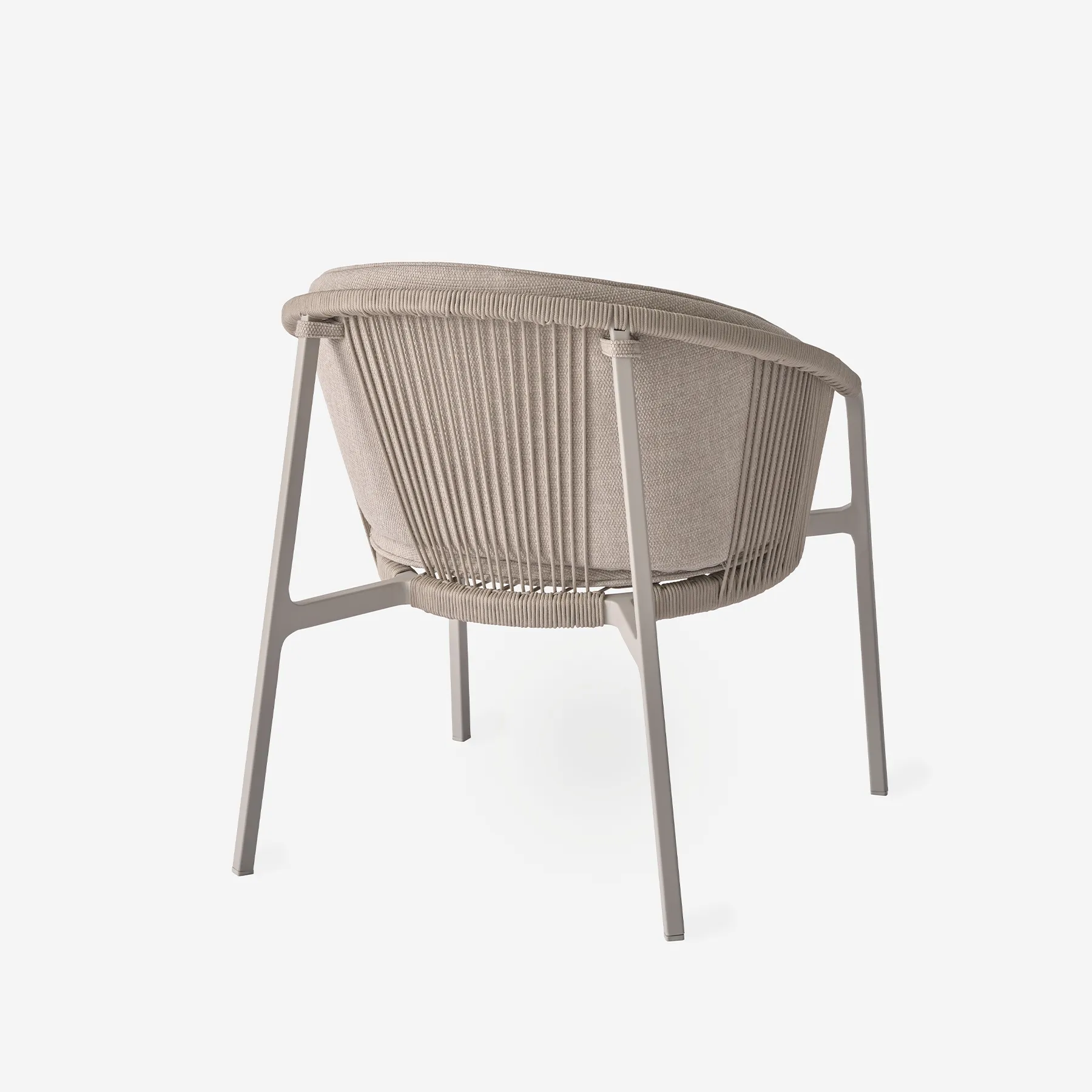 Vipp Lagrasse Lounge Chair - vipp712 - With cushions, Dune textile