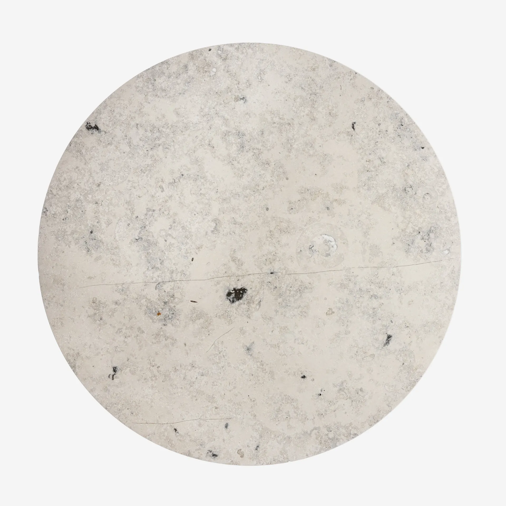 Vipp Cabin Round Table - vipp494-495 - Jura Grau Blau, Dark Oak, Ø130