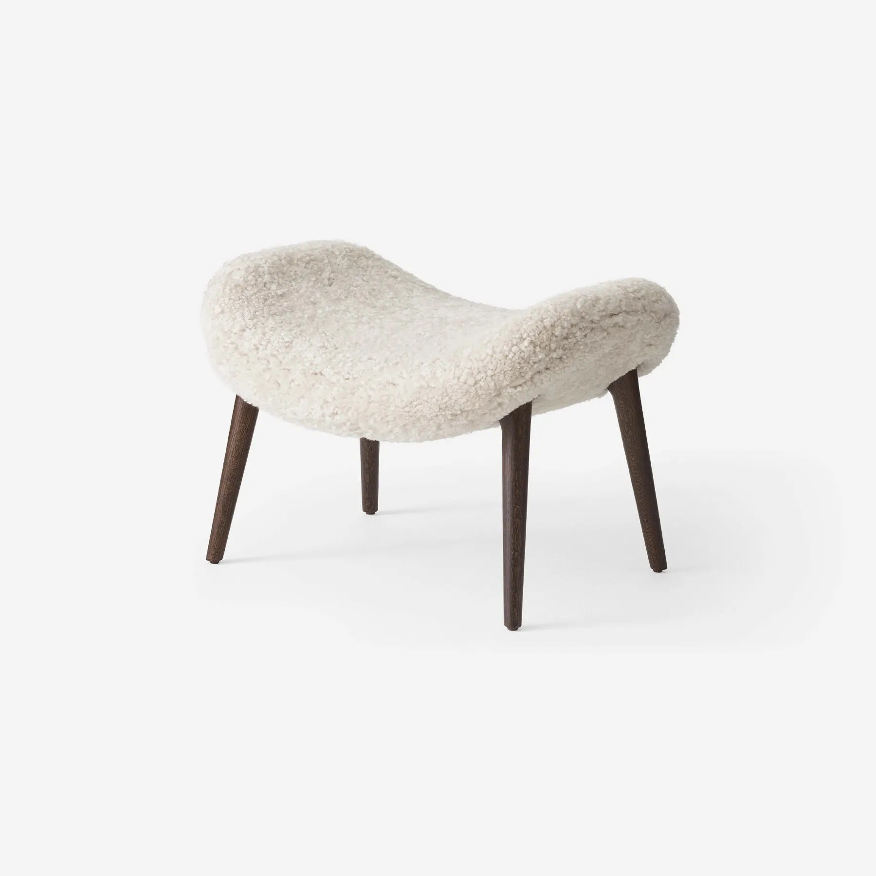 Vipp Lodge Footstool, Off White