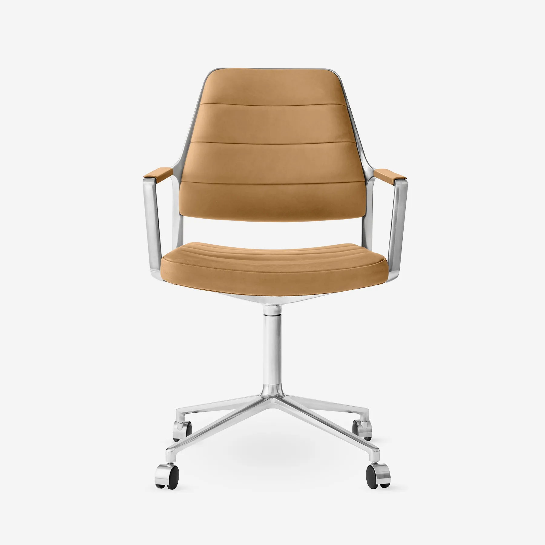 Vipp Swivel Chair | 455 - vipp455 - Camel, Castors