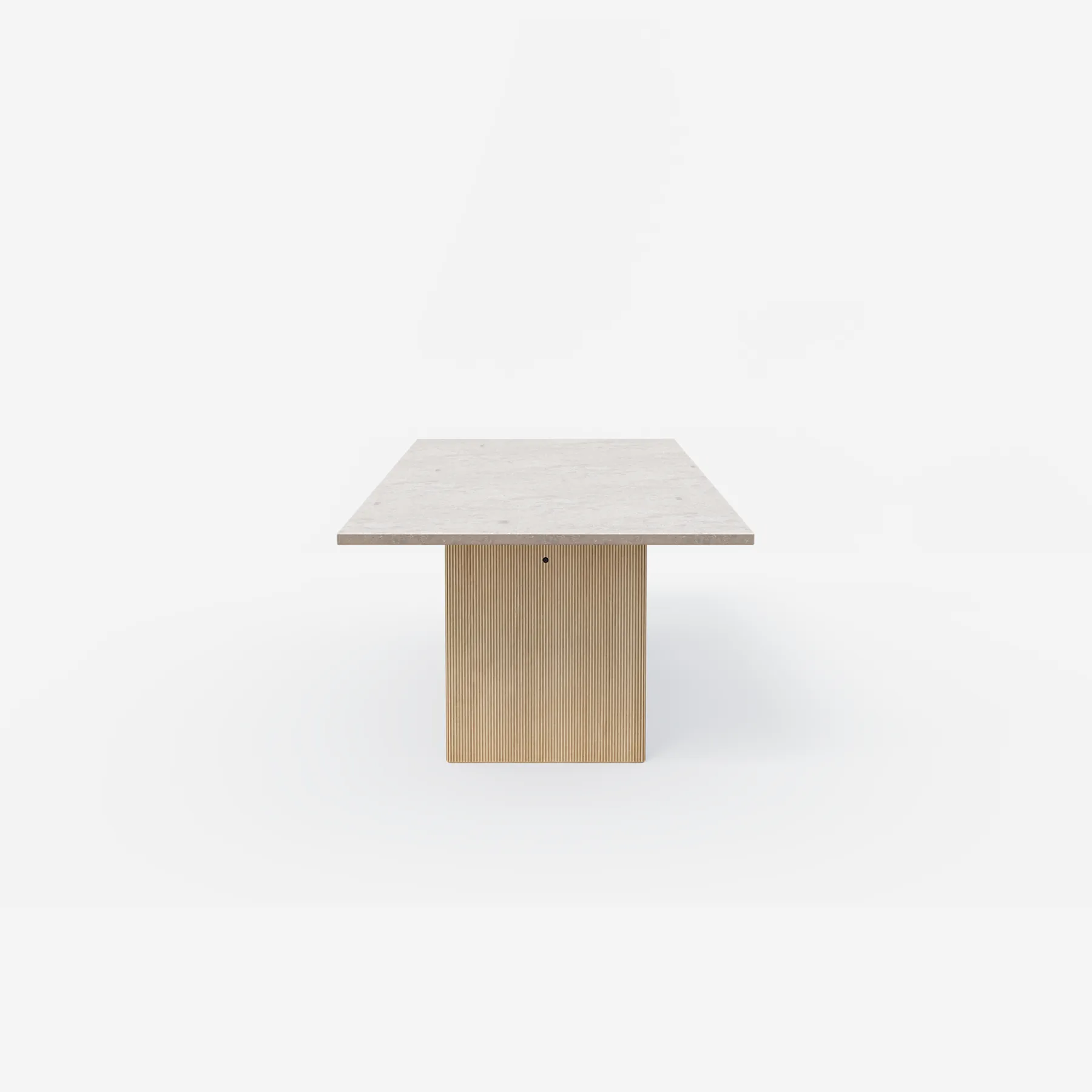 Vipp Cabin Square Table - vipp496 - Jura Grau Blau, Light Oak