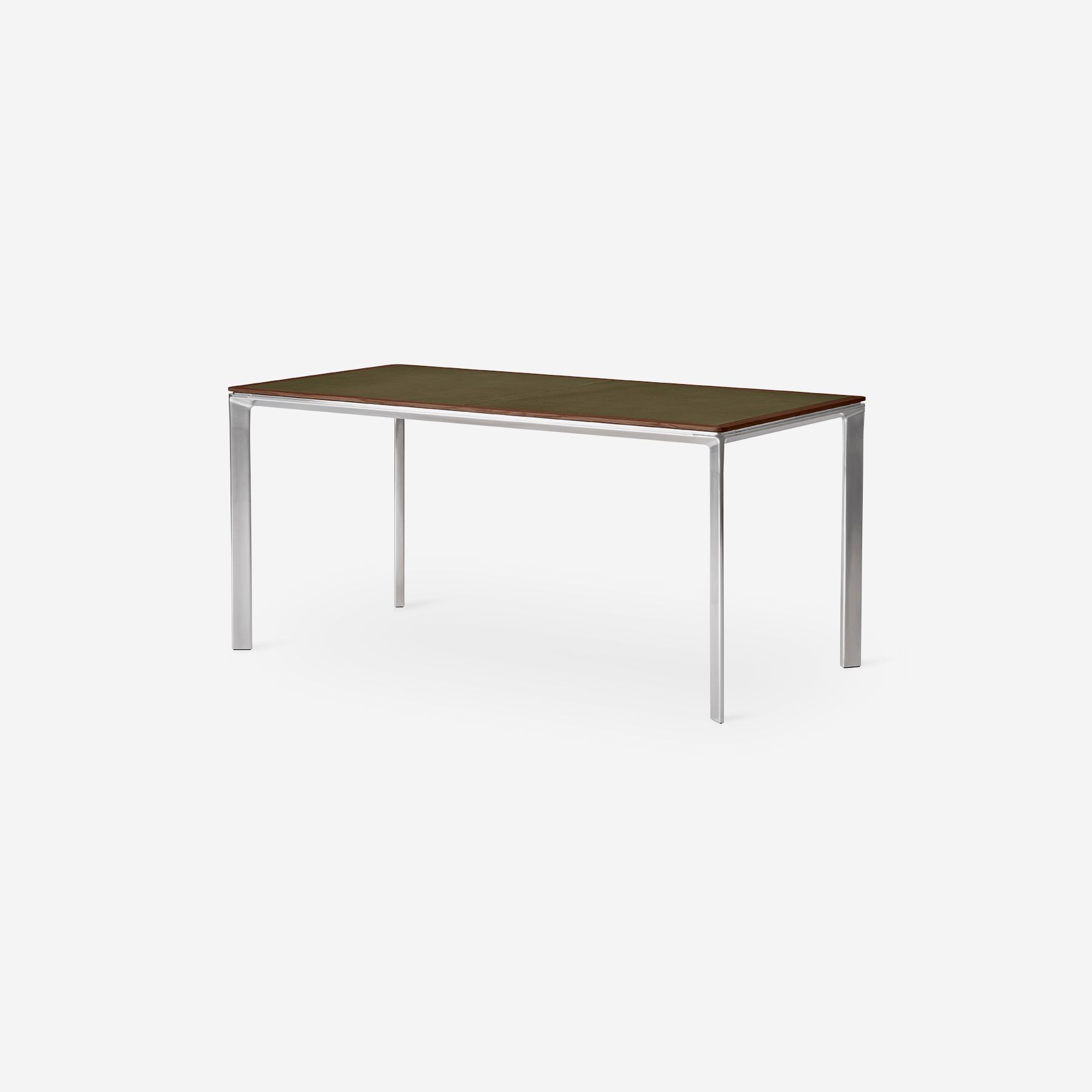 Vipp Work Desk - vipp432 - Walnut w/bosco leather