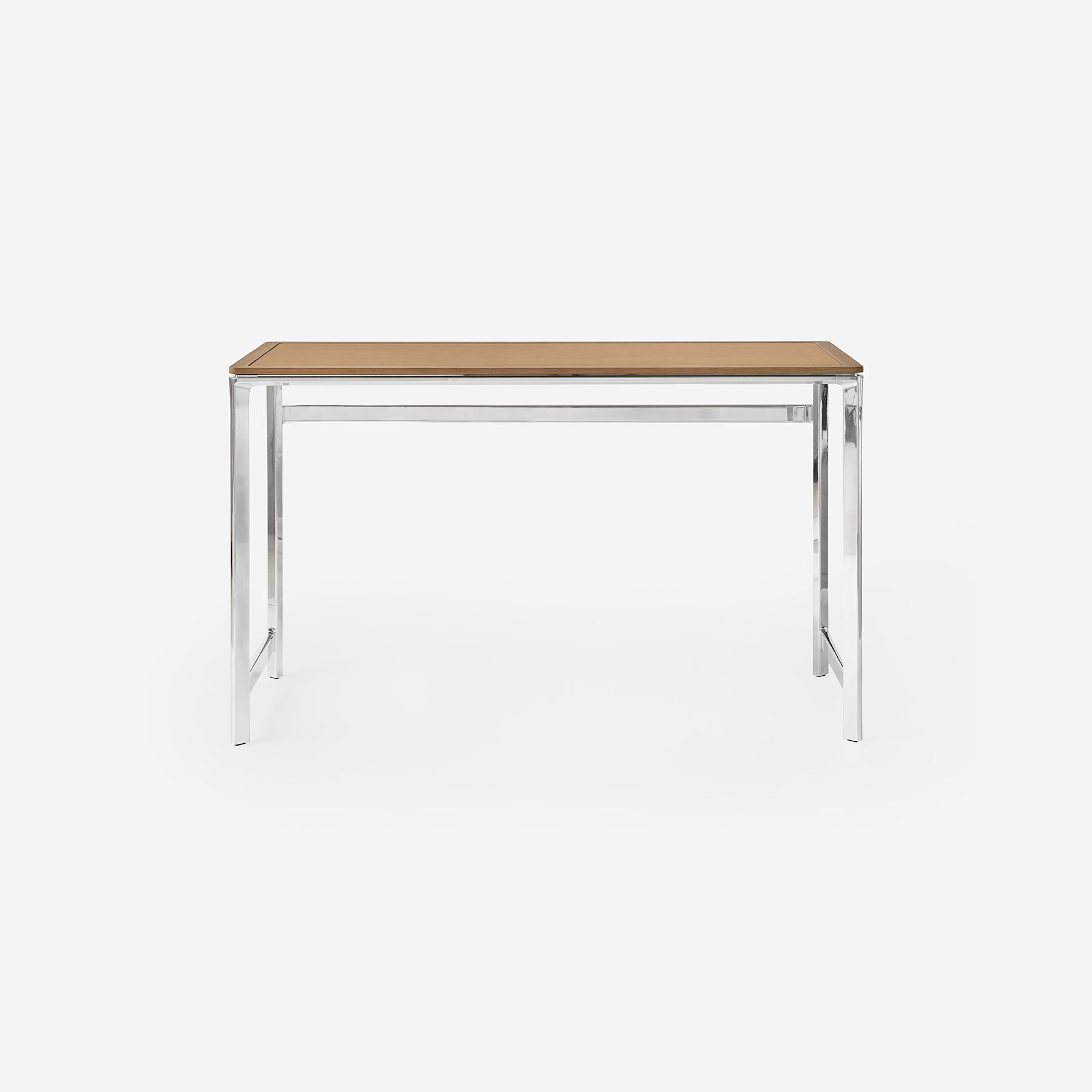 Vipp Studio Desk - vipp430 - Light oak w/camel leather